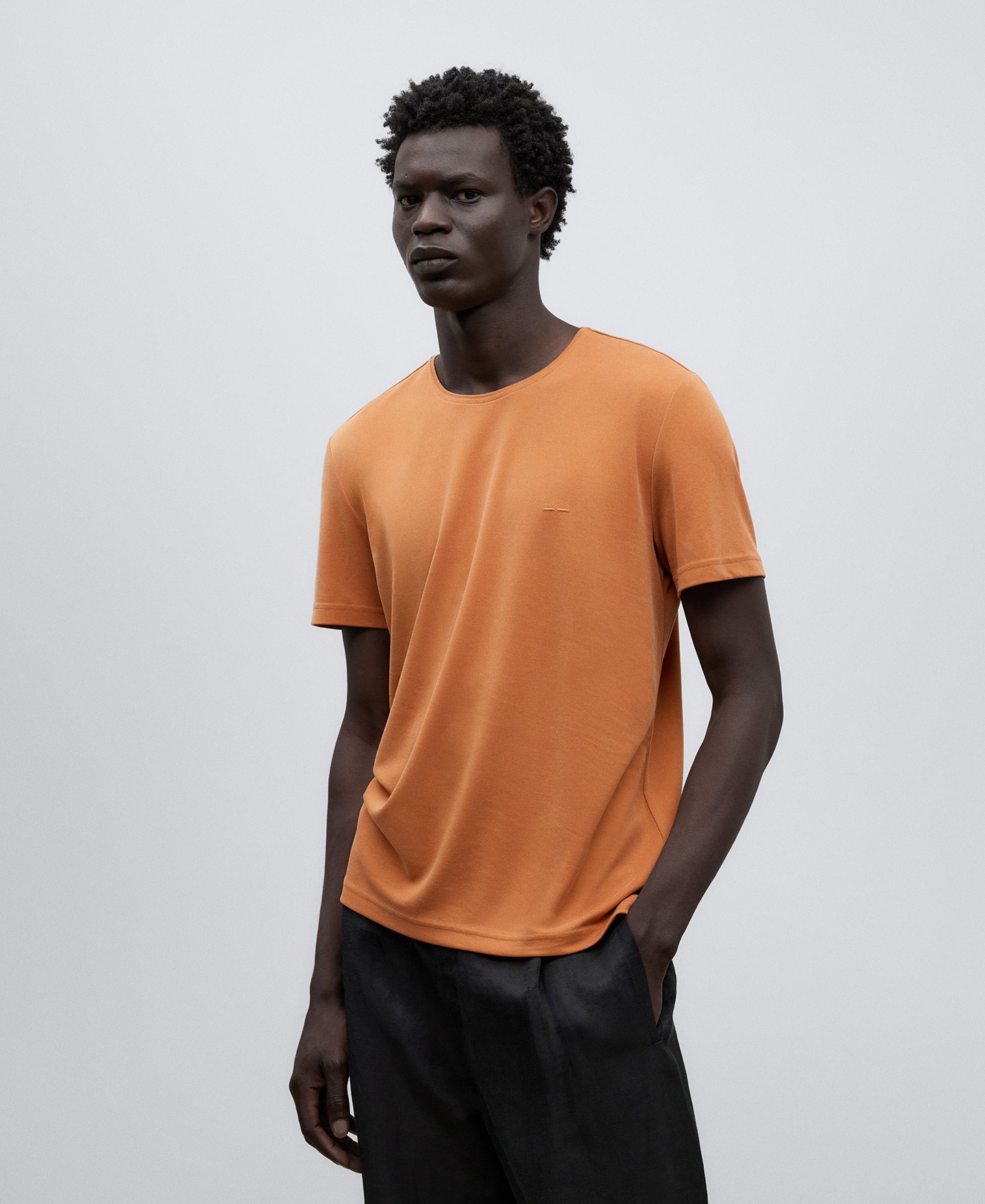 Regular fit T-shirt man image number 0