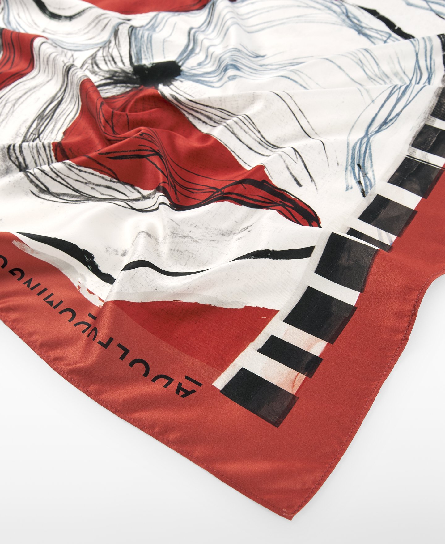 Printed small scarf image number 2