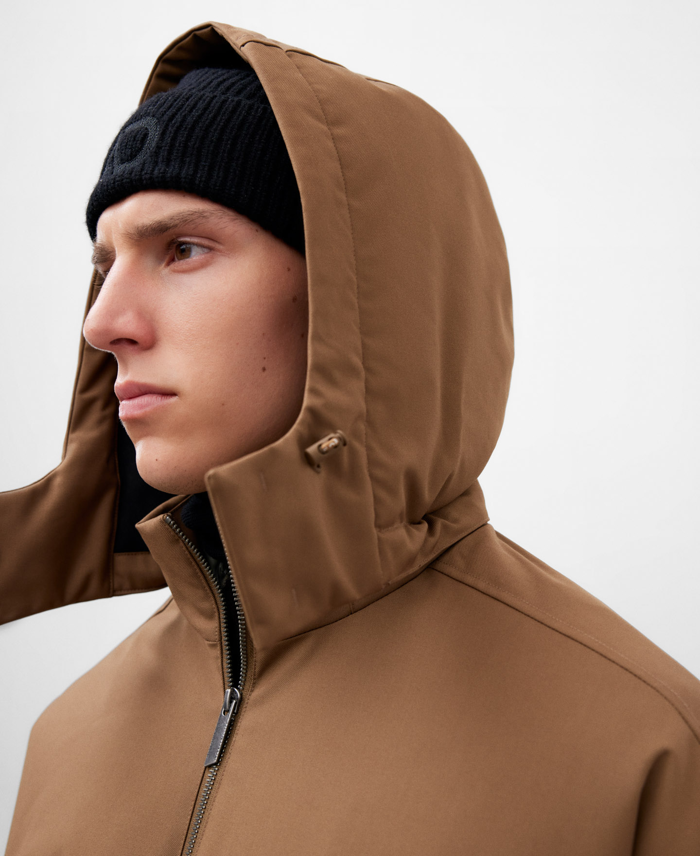 Parka ocre homme image number 3
