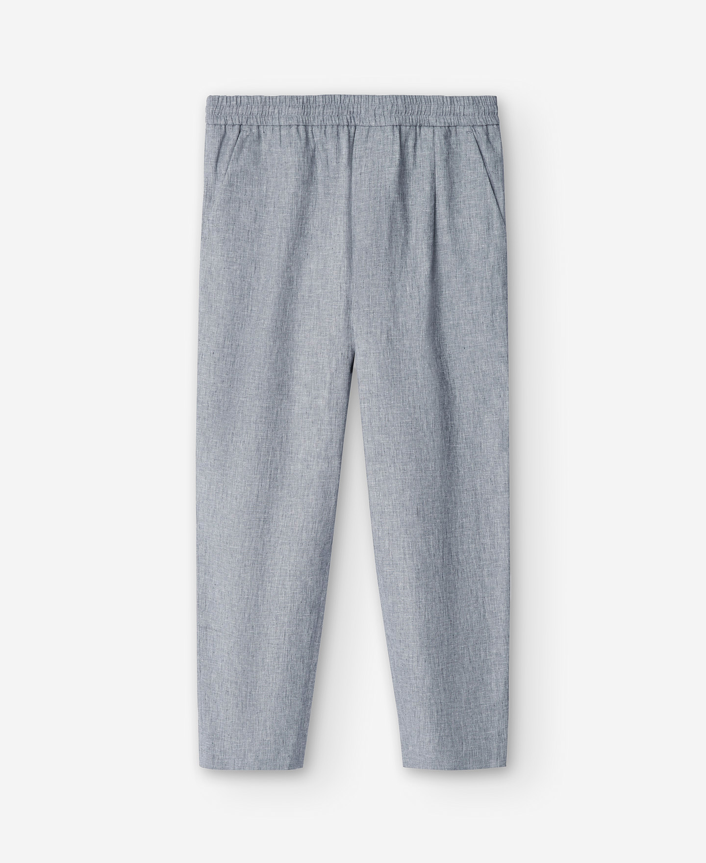 Mixed blue jogger trousers image number 4