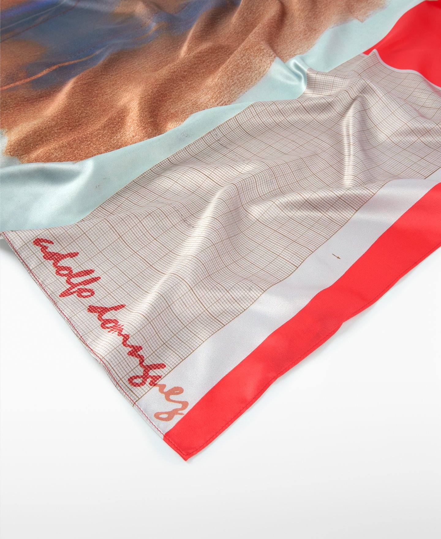 Medium printed scarf woman image number 1