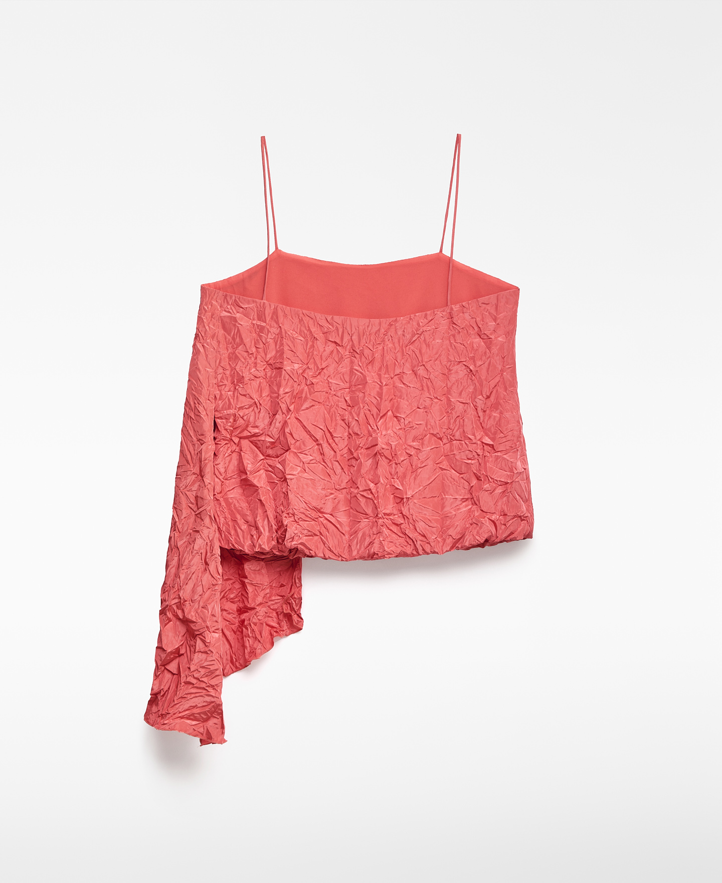 Asymmetrical piece strap top woman image number 5