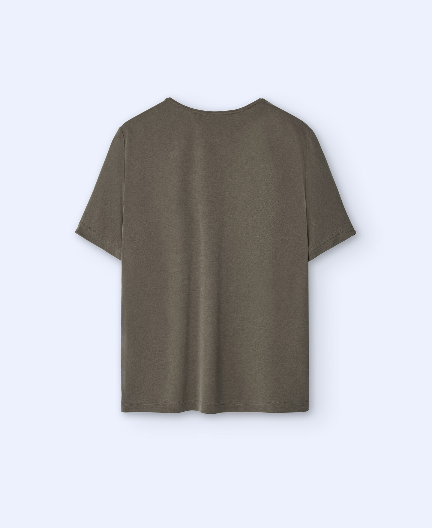 Camisola de gola caixa em modal image number 5