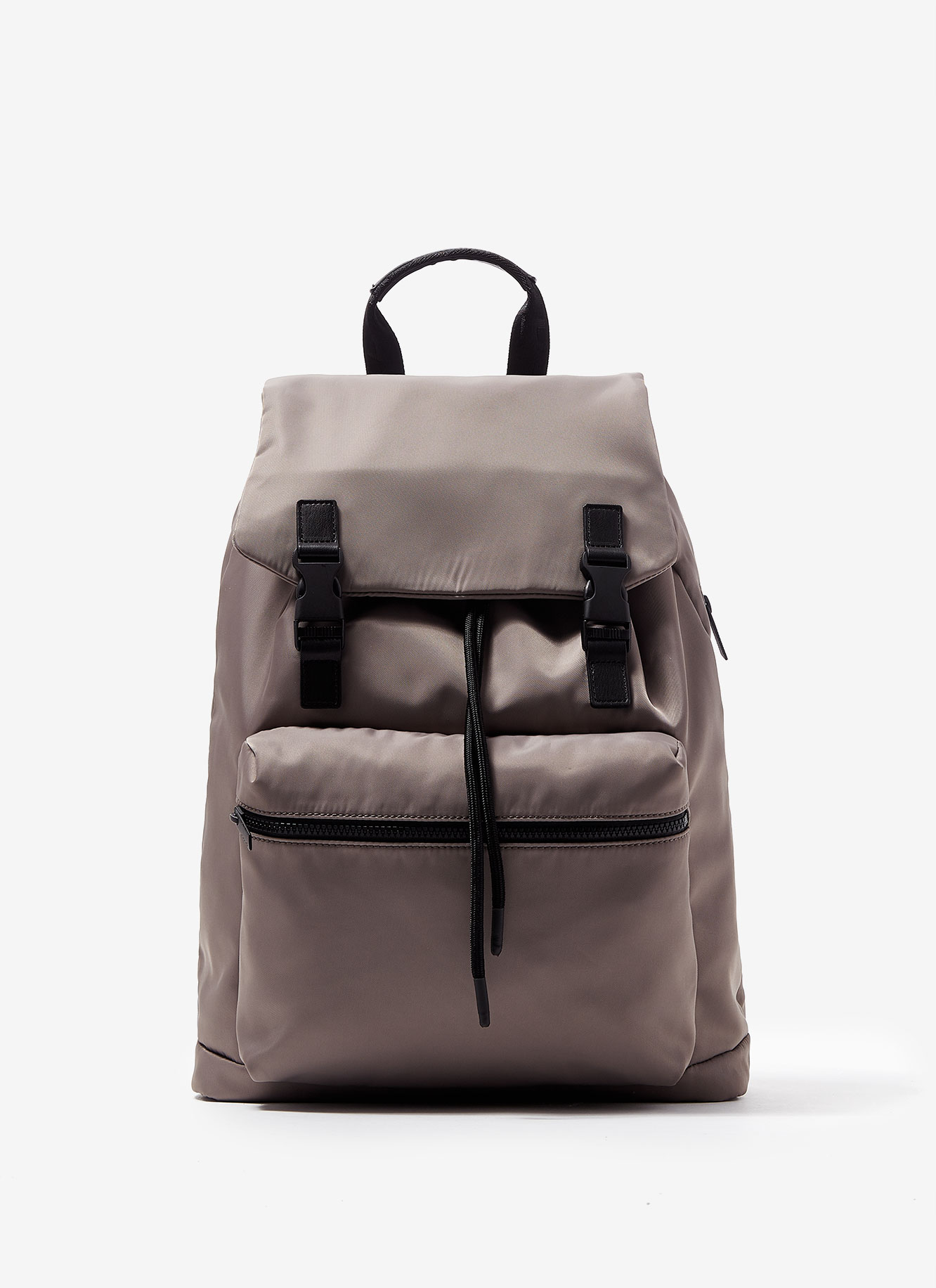 Mochila de nylon con bolsillo image number 0