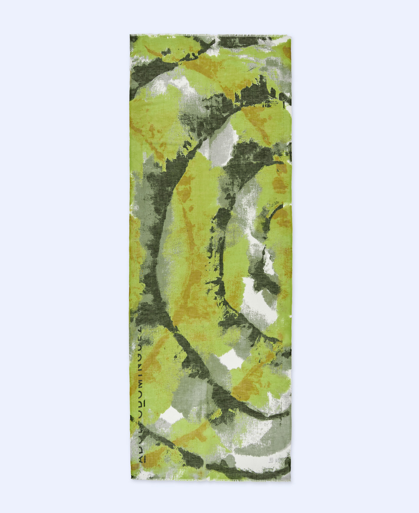 Linen and modal printed shawl image number 0