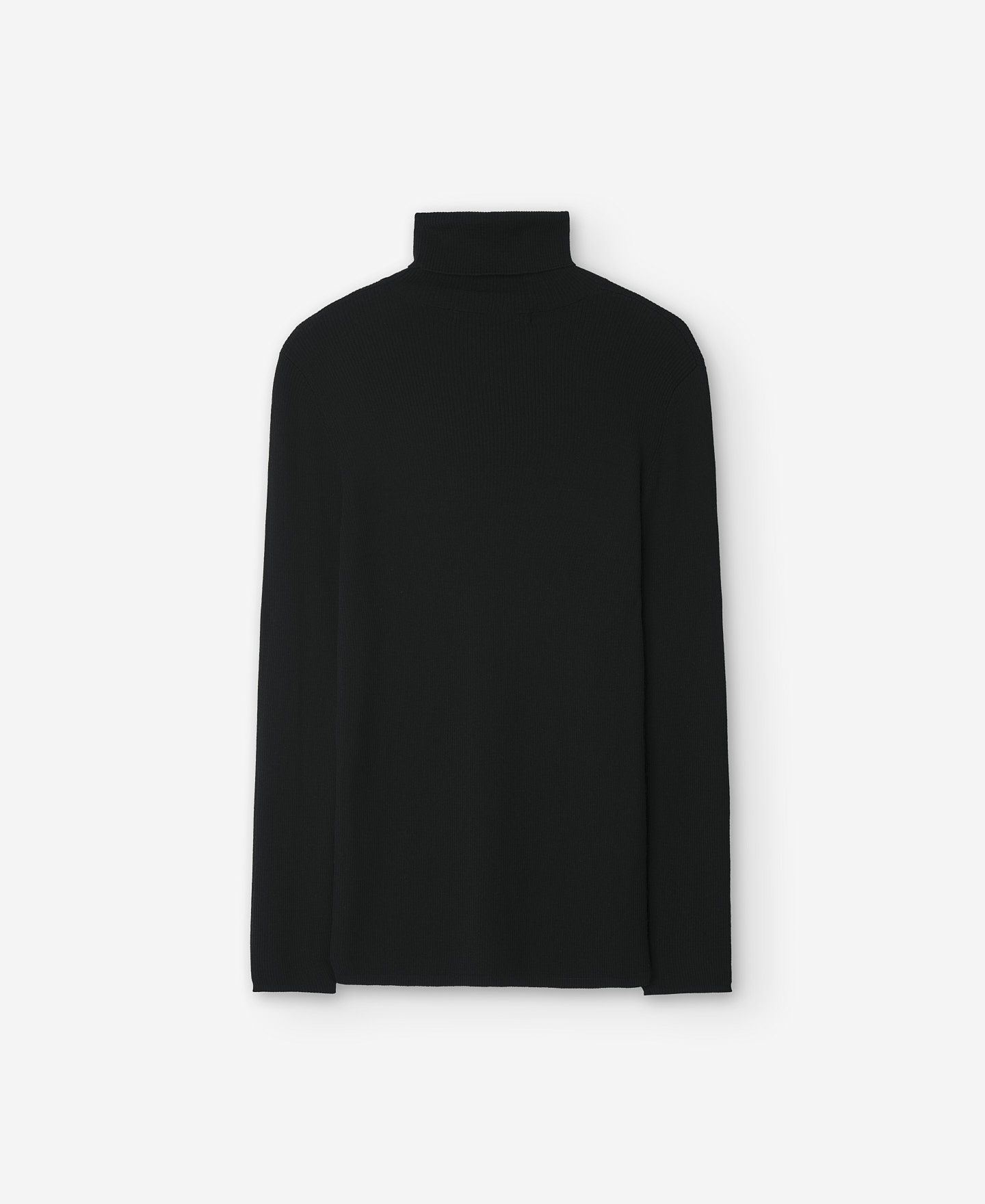 Merino wool ribbed sweater for women image number 5