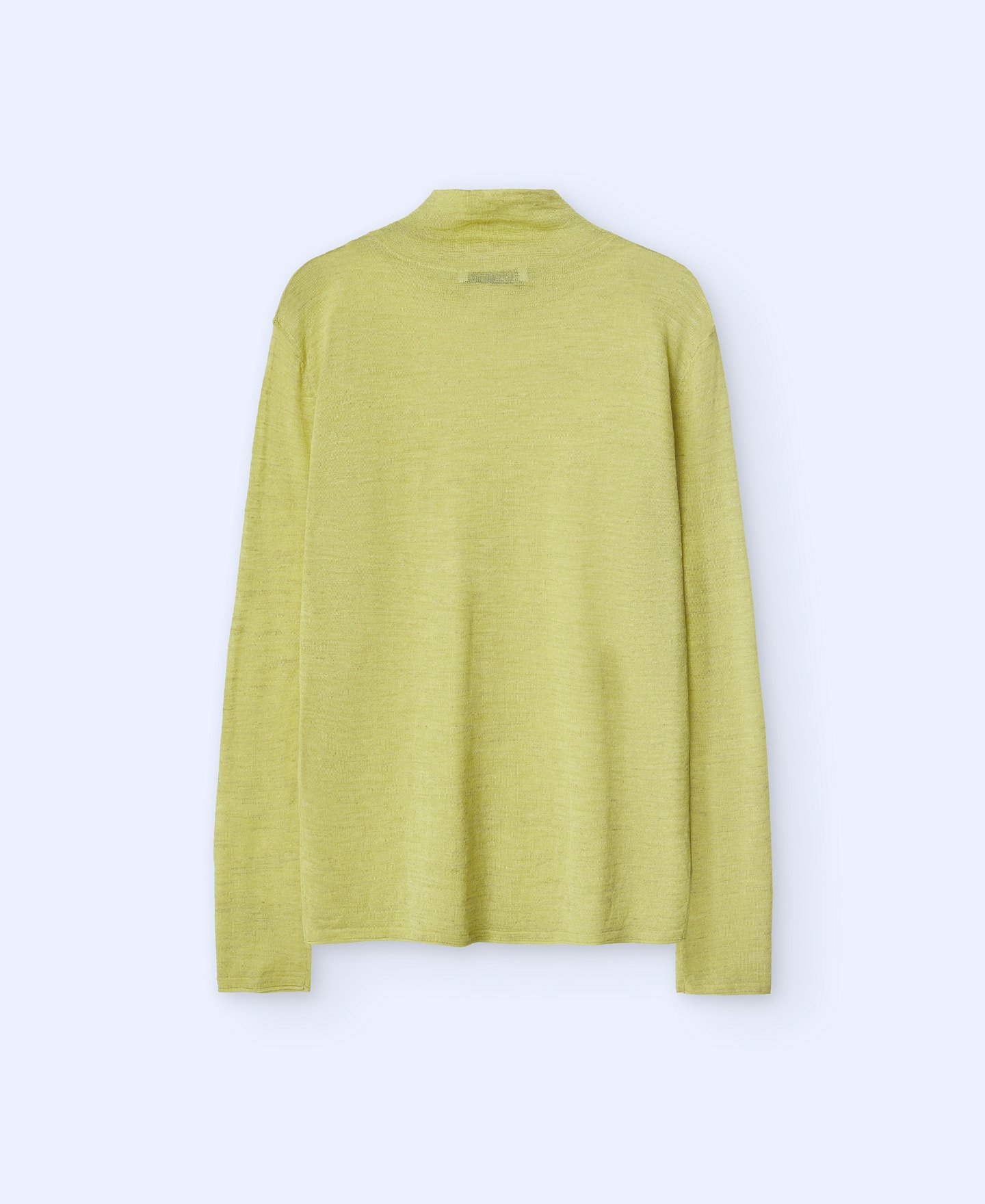 Linen and alpaca wool fabric sweater image number 5
