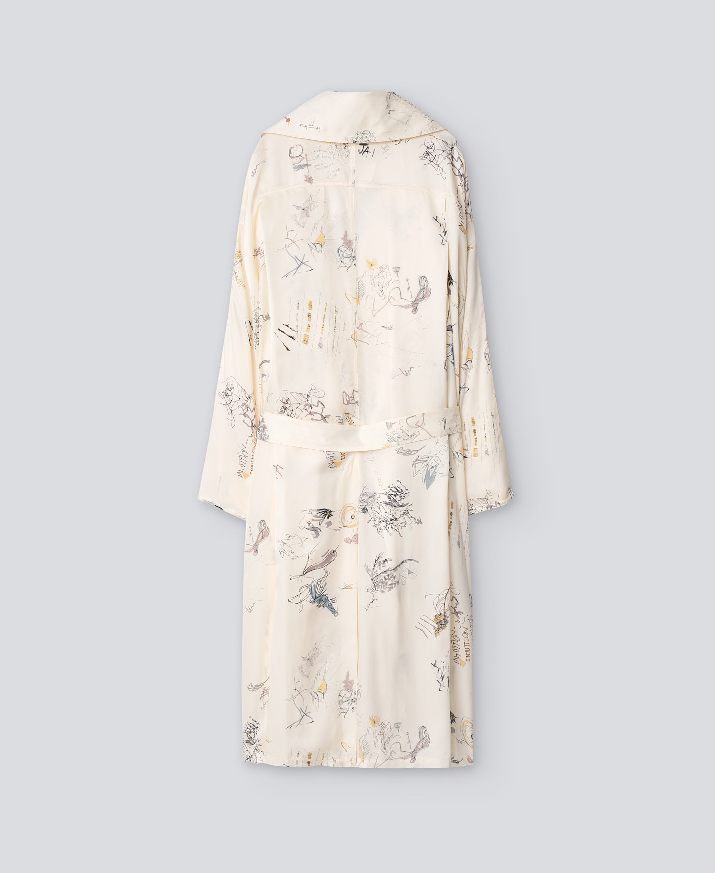 Printed kimono jacket image number 5