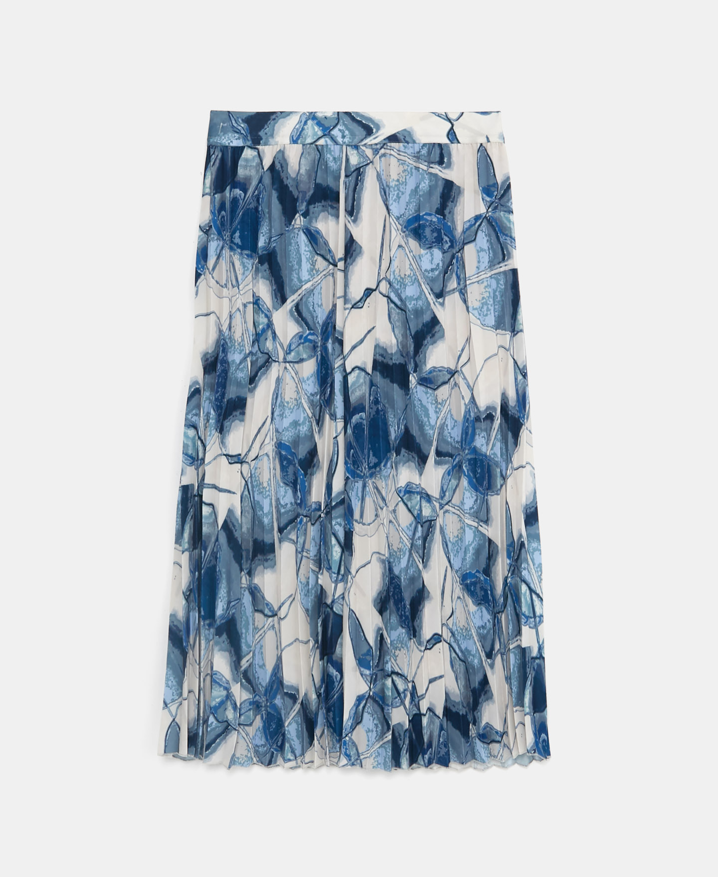 Crinkle printed skirt image number 4