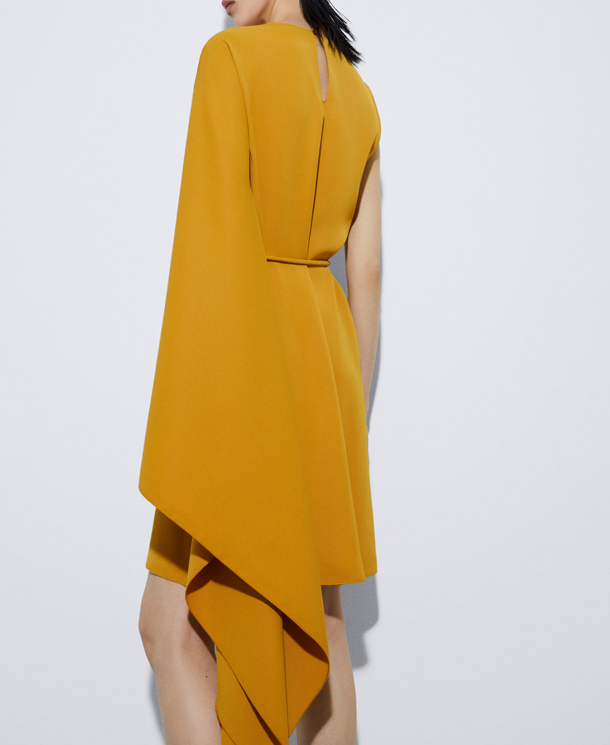Draped short dress image number 2