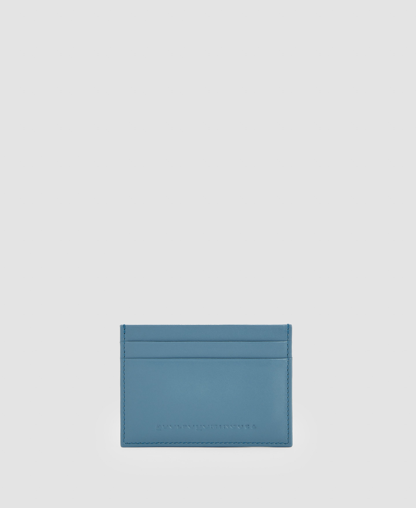 Cowhide leather minimalist card holder image number 0