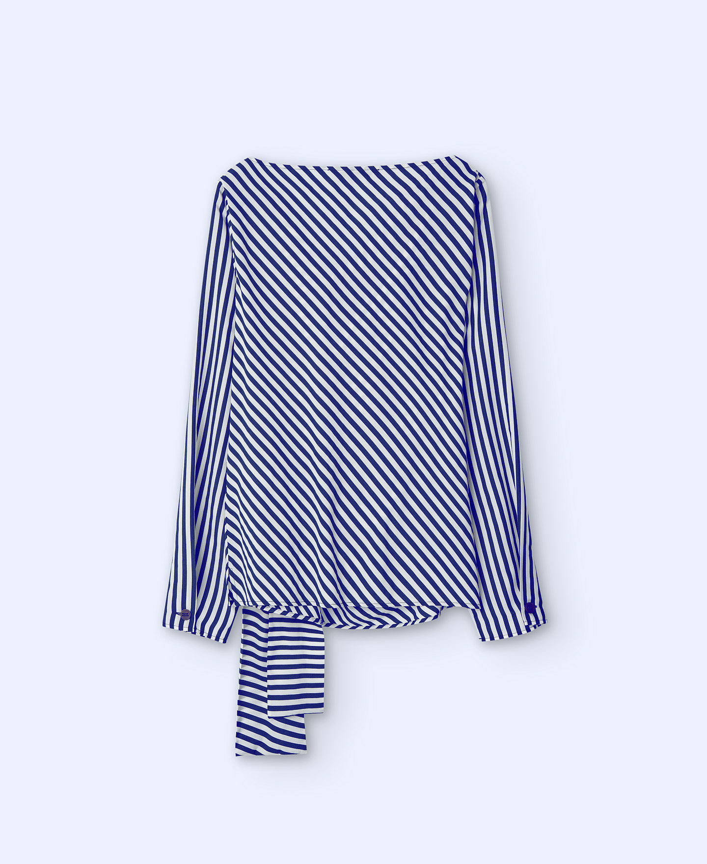Camisa con escote drapeado image number 5