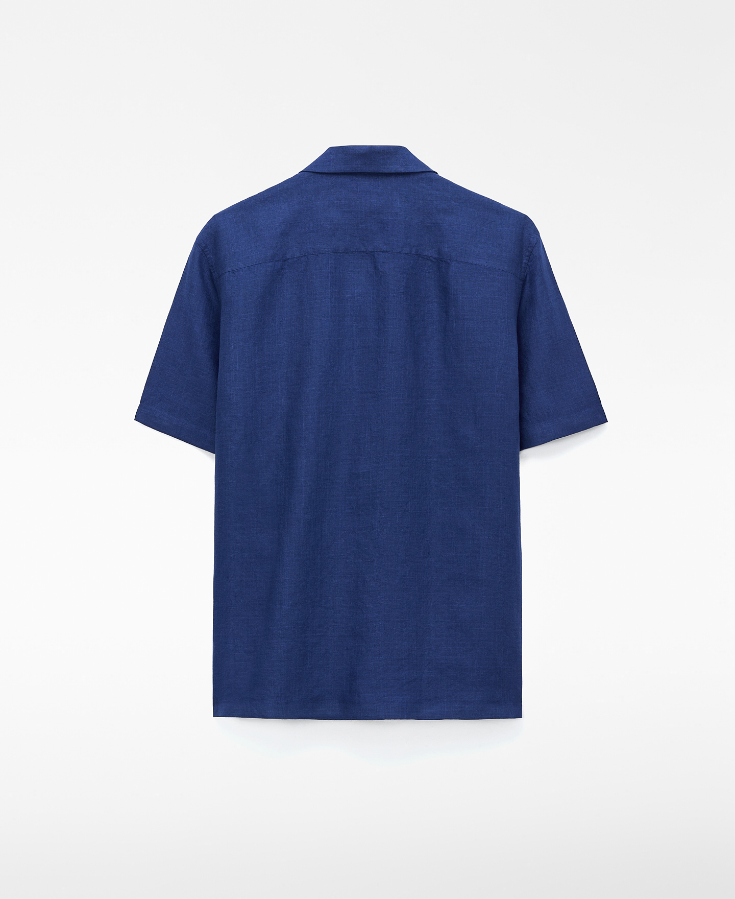 Chemise &agrave; col bowling en lin europ&eacute;en image number 5