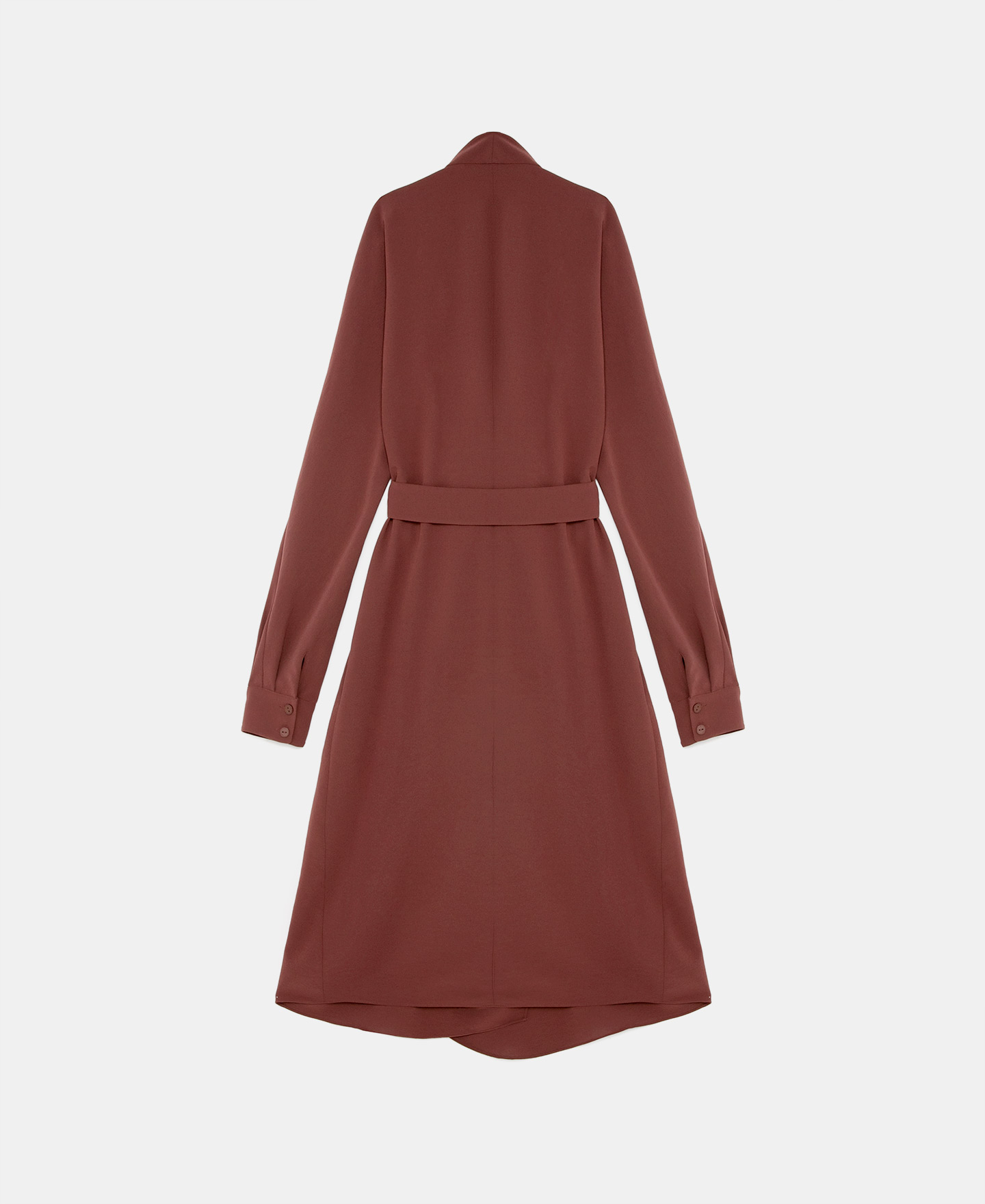 Wrap-around dress with side lacing image number 5