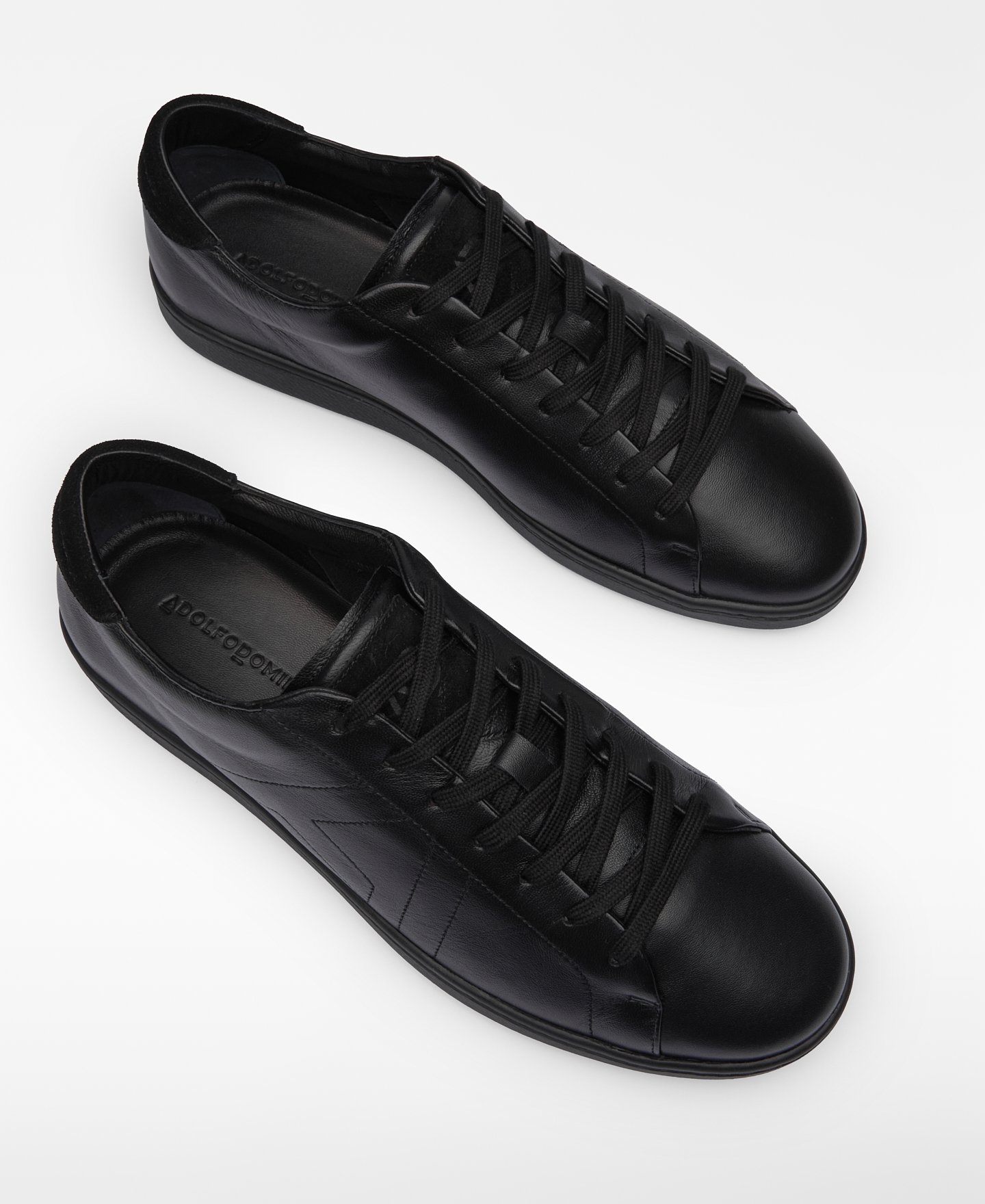 Zapatilla piel maxi logo pespunteado image number 1