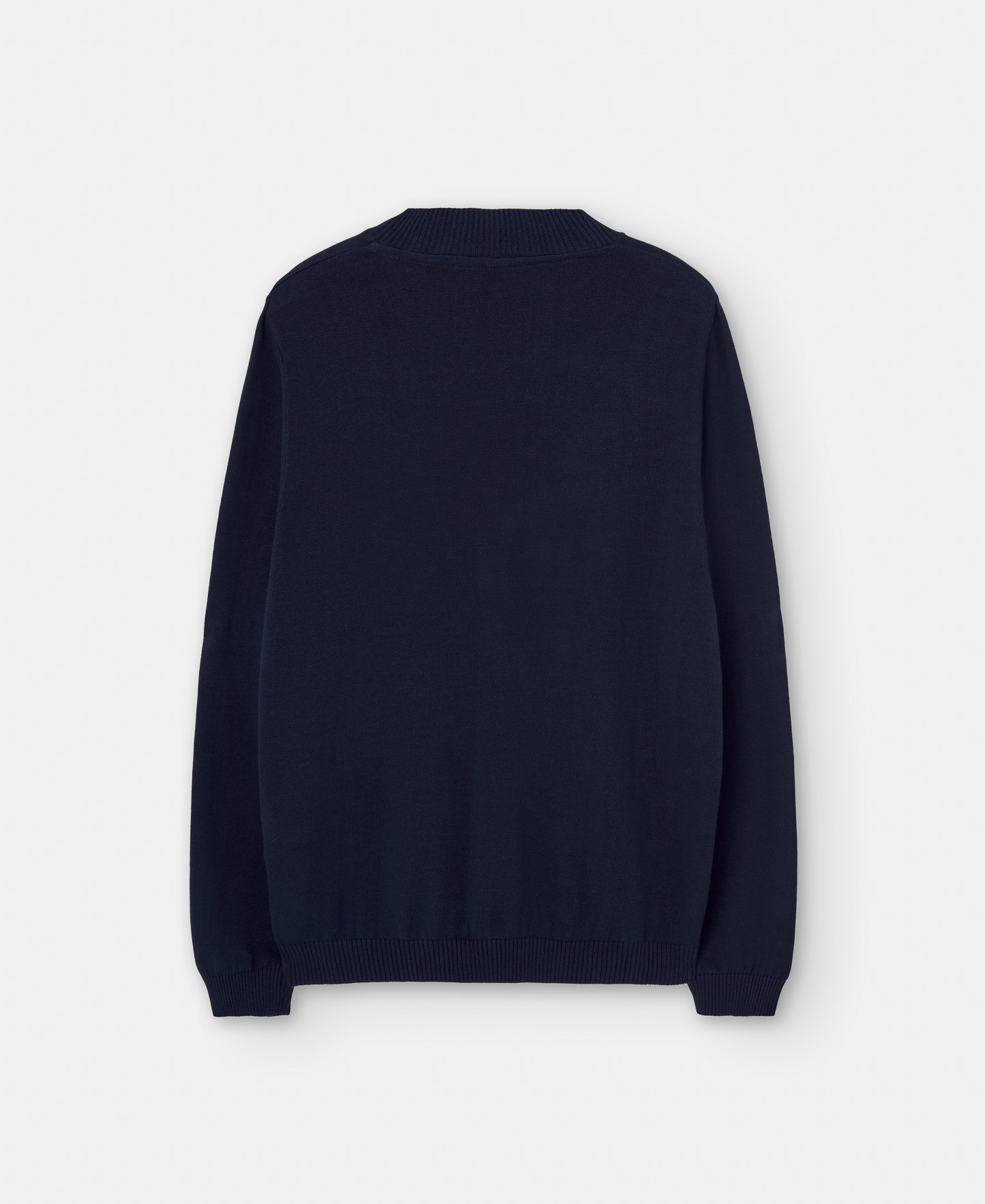 Responsible cotton V-neck sweater image number 5