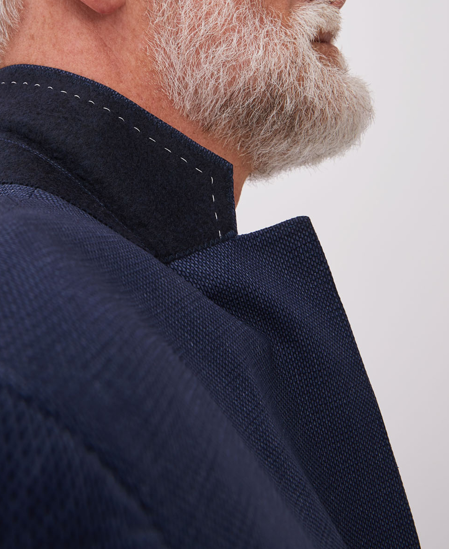 Jacket with pique print image number 2