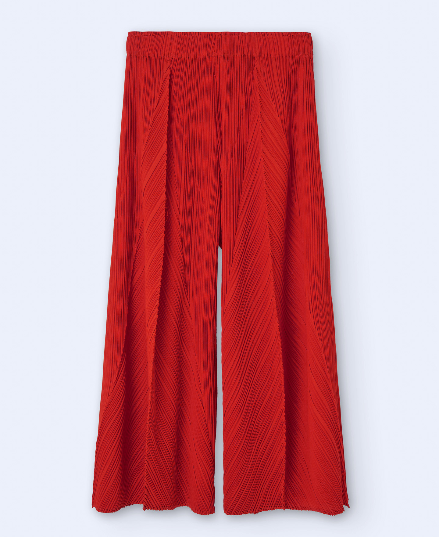 Crinkle loose trousers image number 4