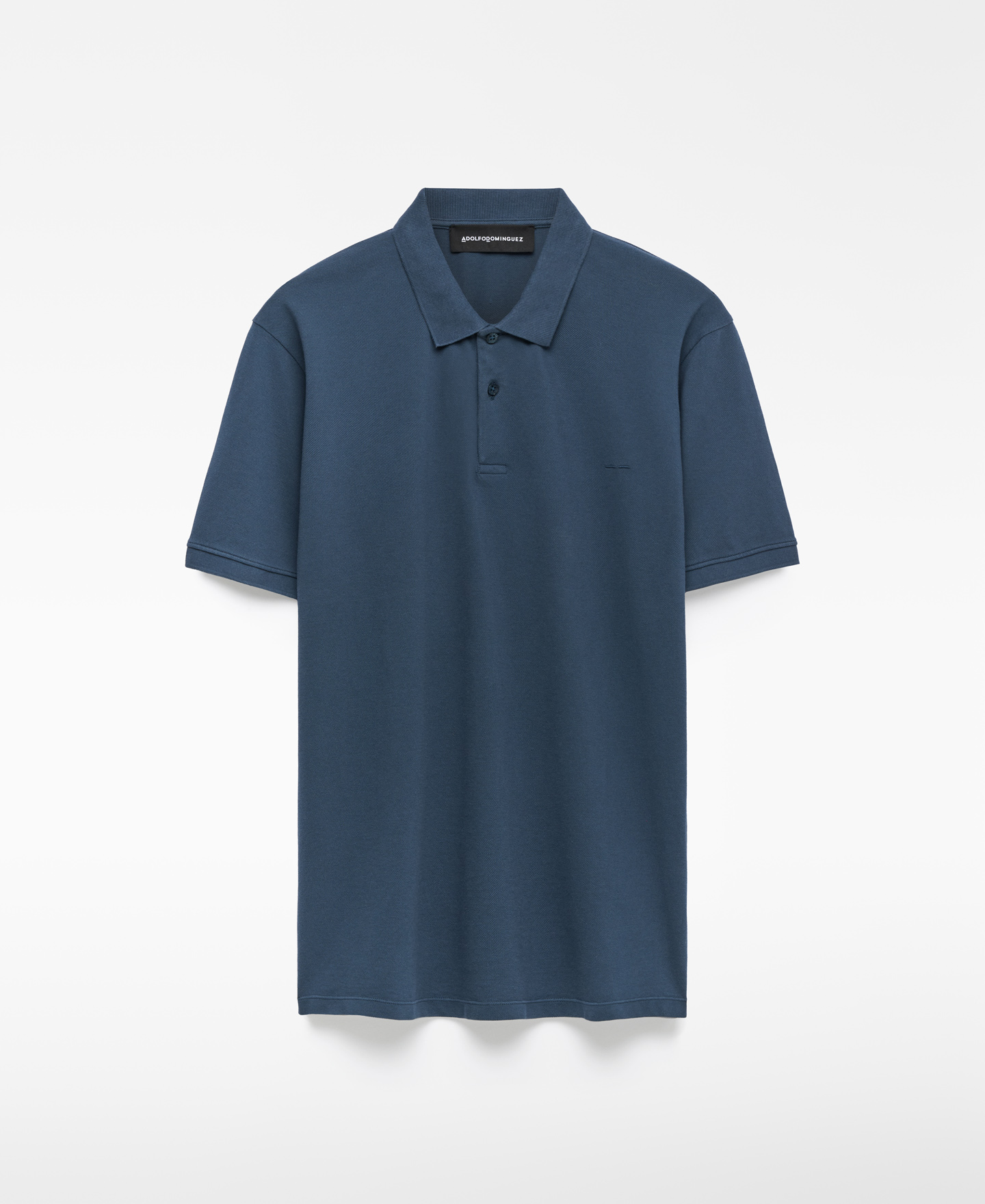 Organic cotton piqué polo shirt man image number 5