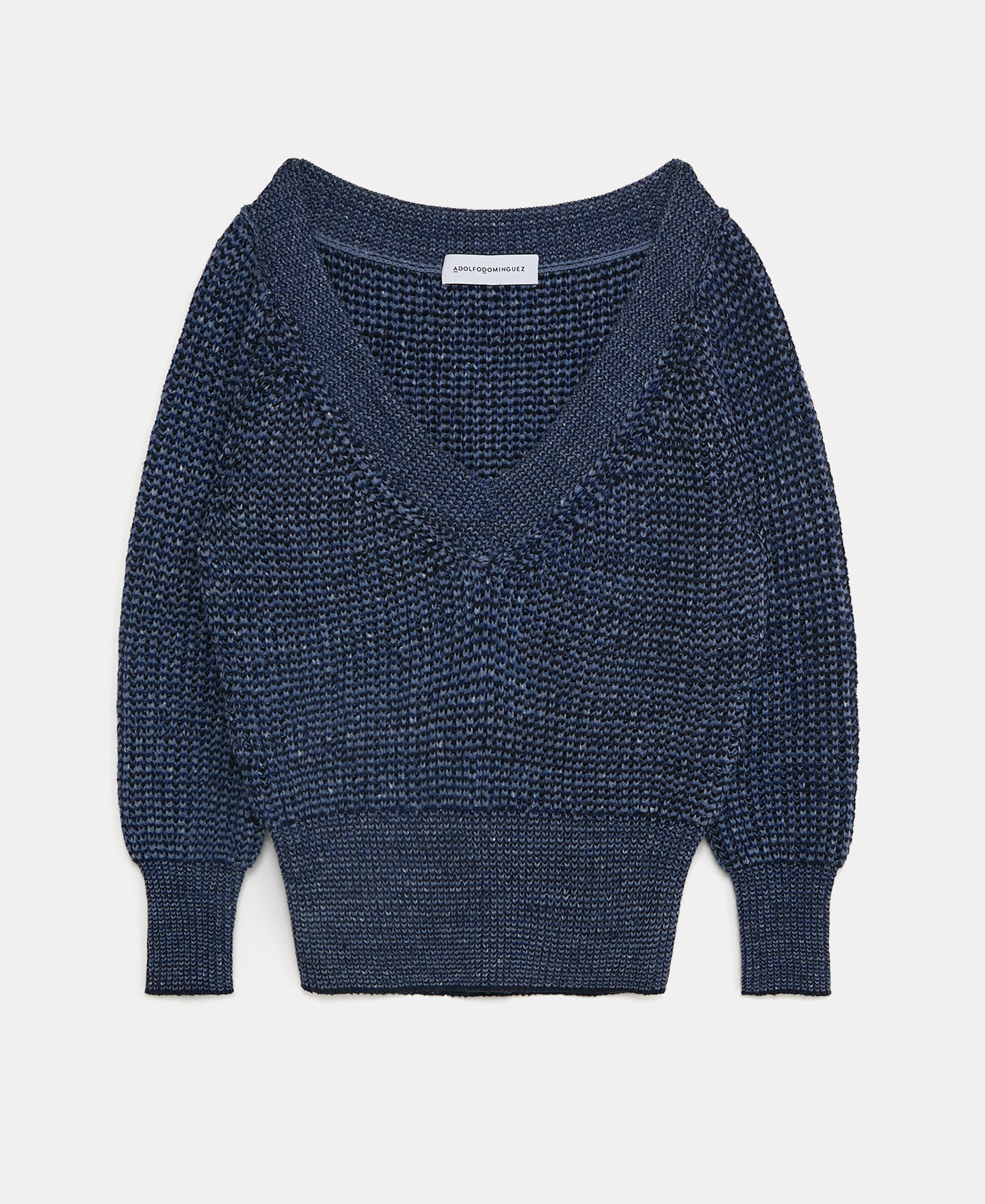 Jersey de punto escote pico image number 4