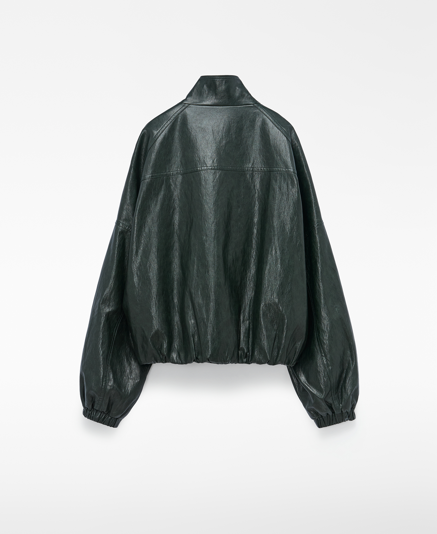 Bomber cuello chimenea Piel No Piel image number 7