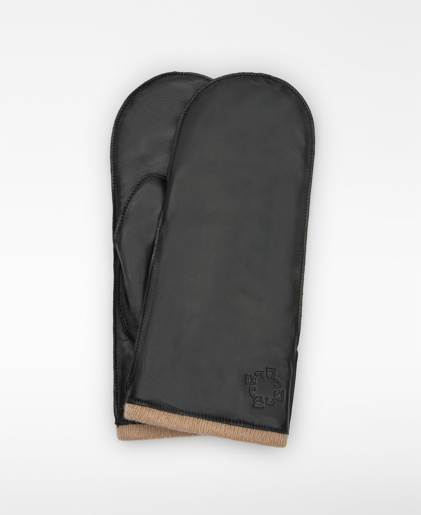 Leather mittens woman image number 0