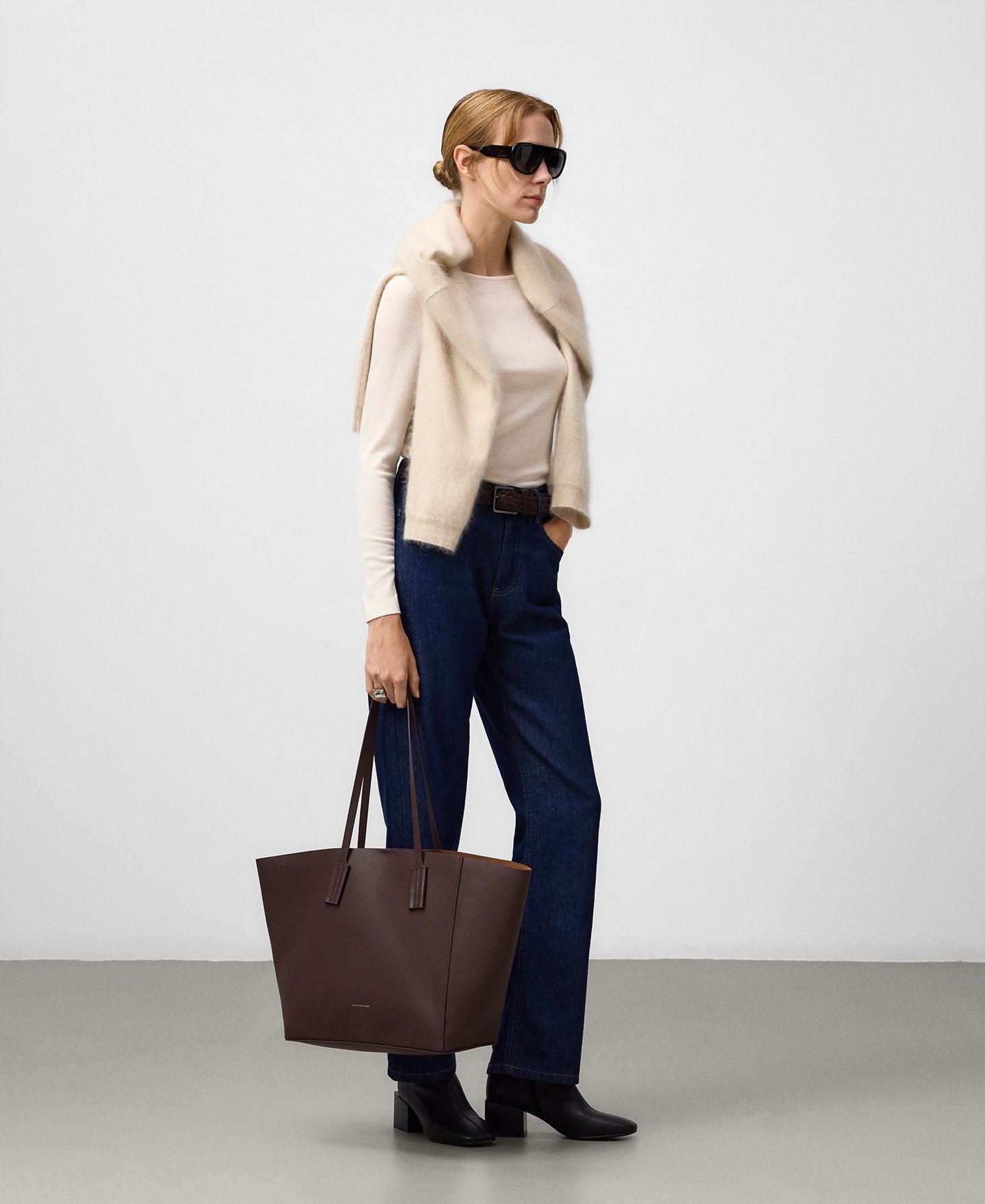 Mica horizontal shopper bag woman image number 4