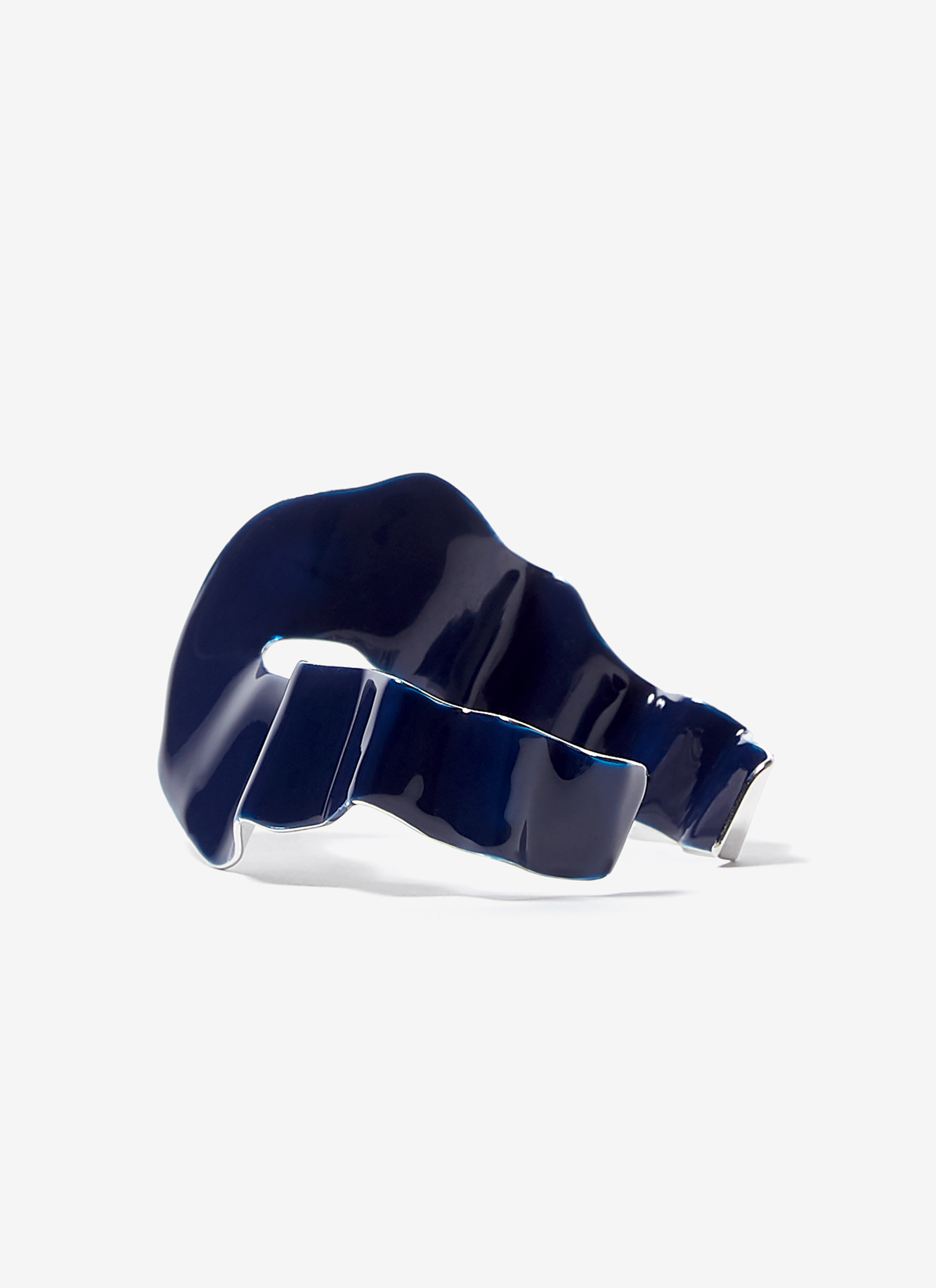 Lacquered metal wavy bracelet image number 2