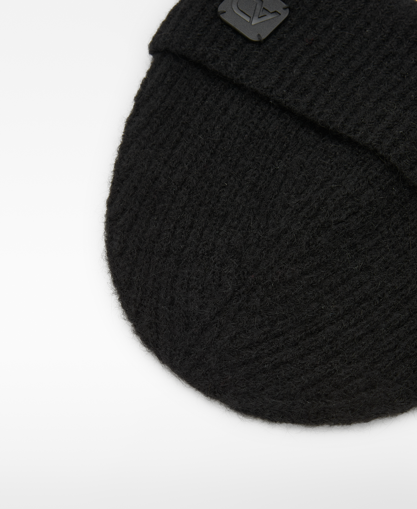 Wool ribbed beanie image number 2