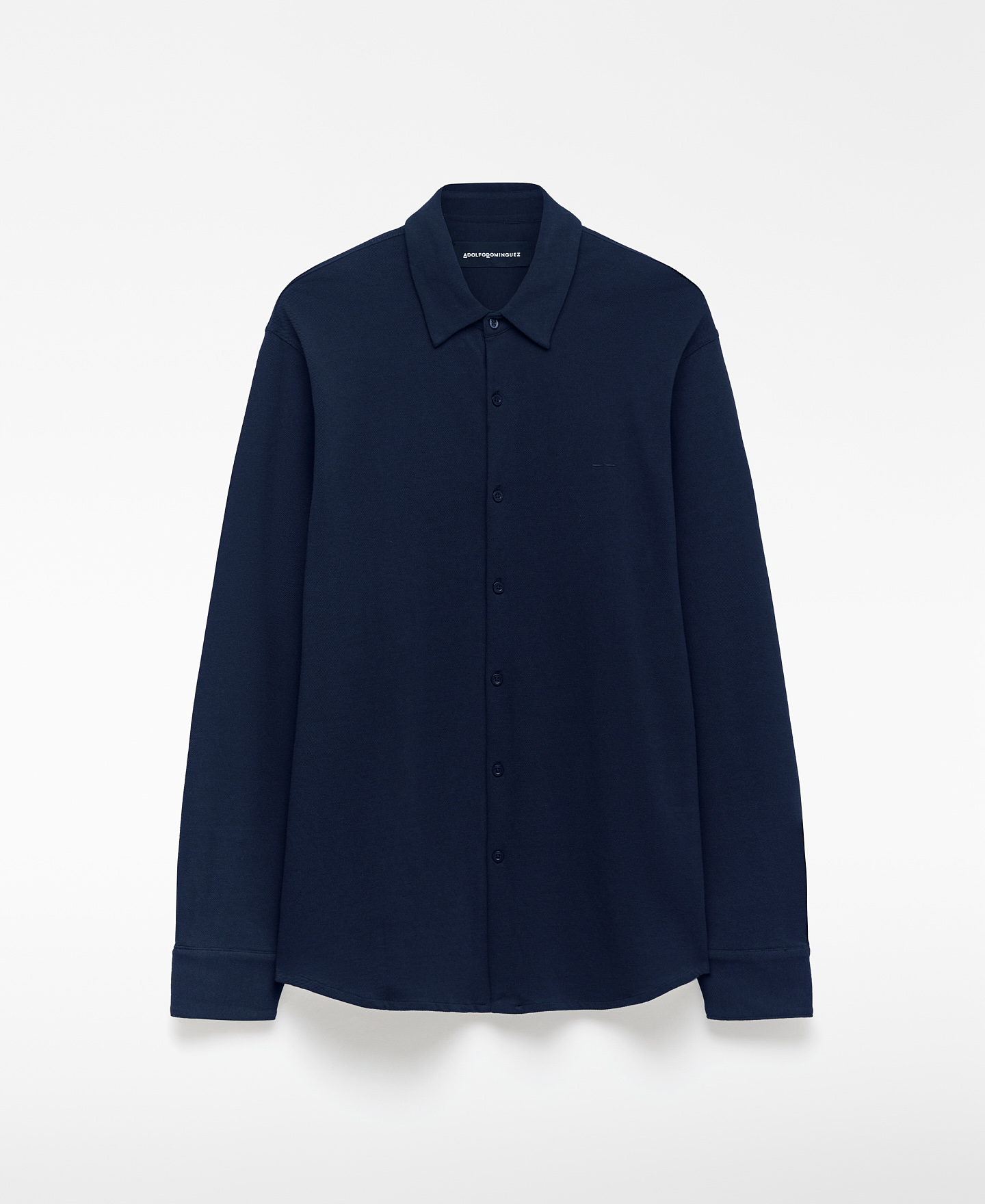 Organic cotton spread collar shirt man image number 4