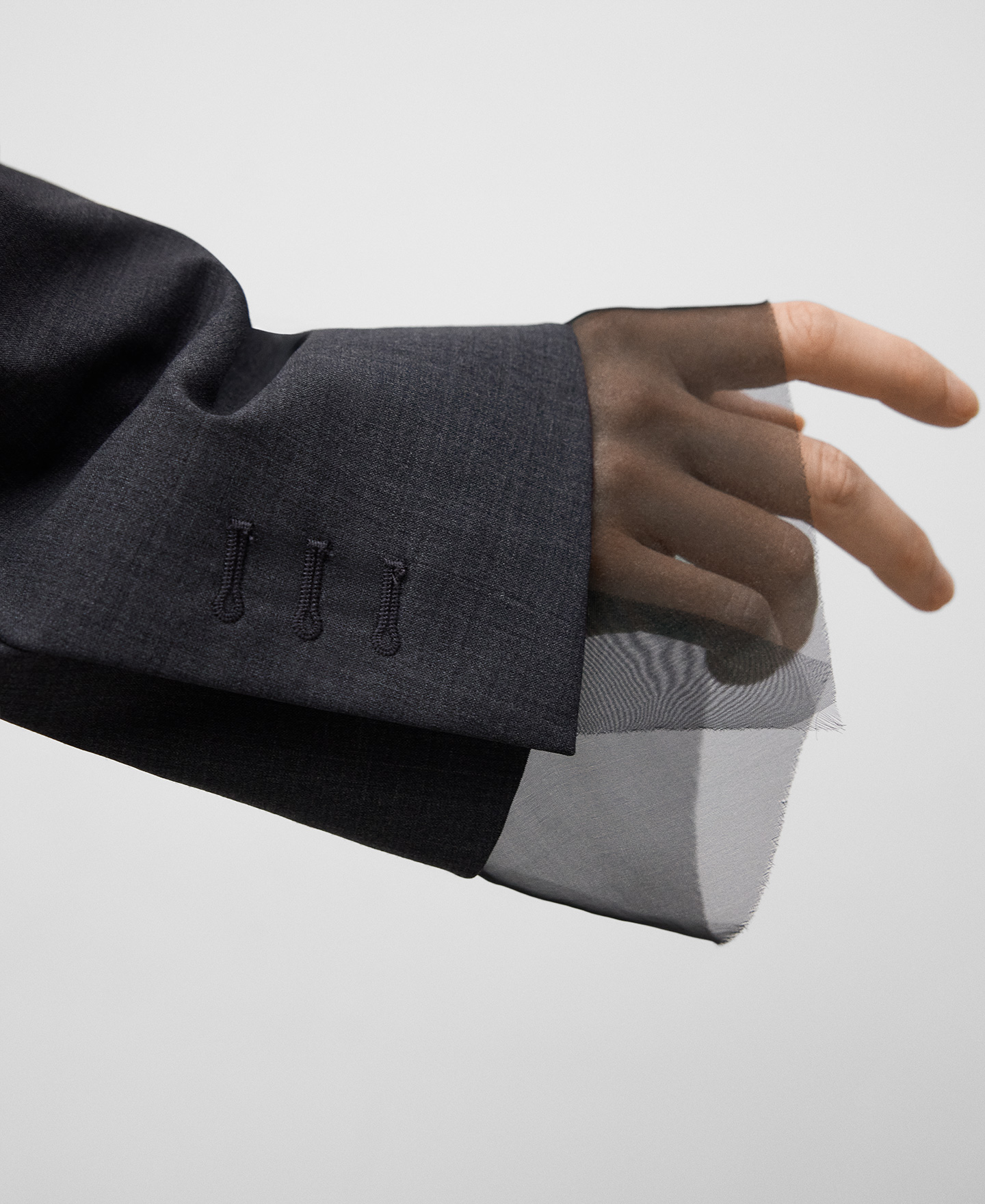 Blazer with crossed back image number 3