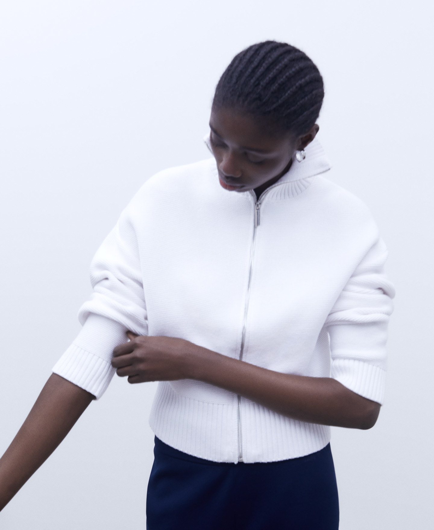 Funnel collar jacket image number 0