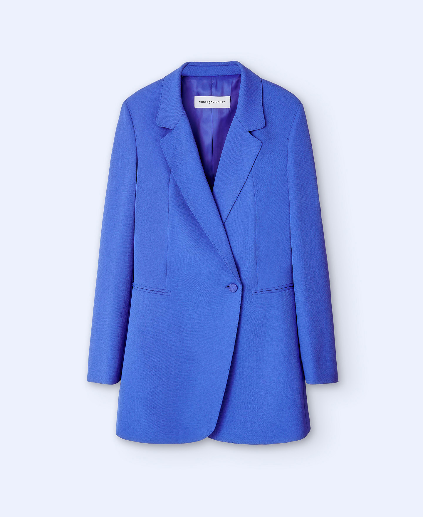 Long fitted blazer image number 4