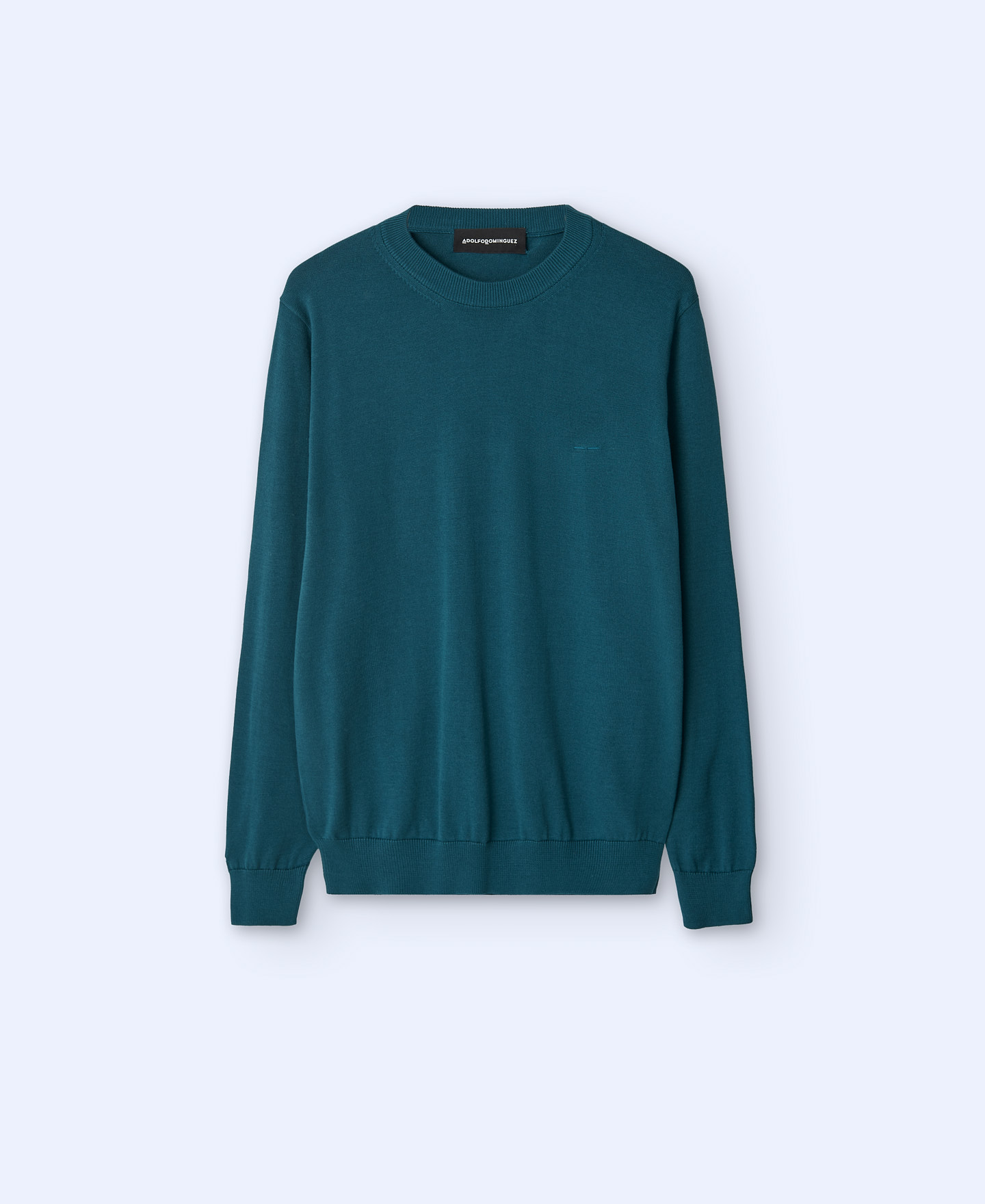 Organic cotton crew neck sweater image number 0
