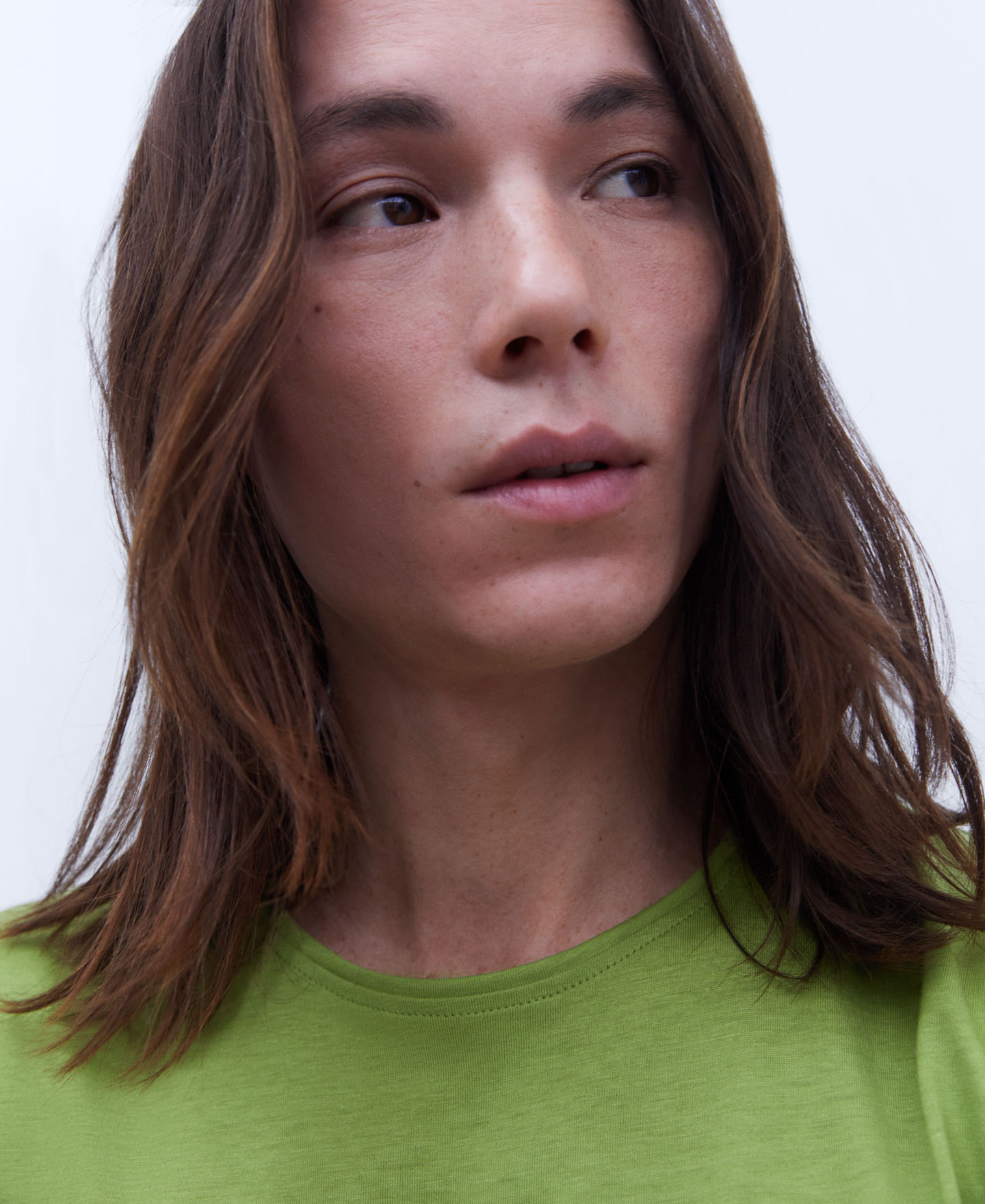 Lyocell and cotton T-shirt image number 3