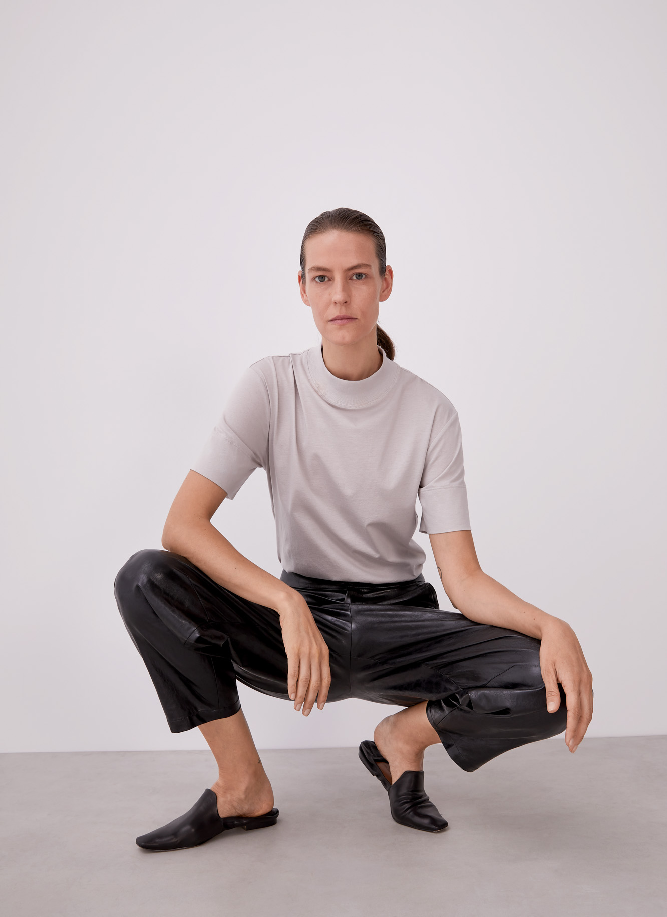 Mercerised cotton t-shirt image number 0