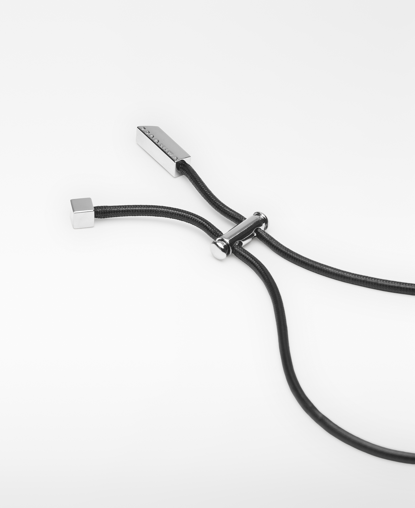 Halskette mit beweglichen Elementen, zweifarbig, aus Harz image number 2