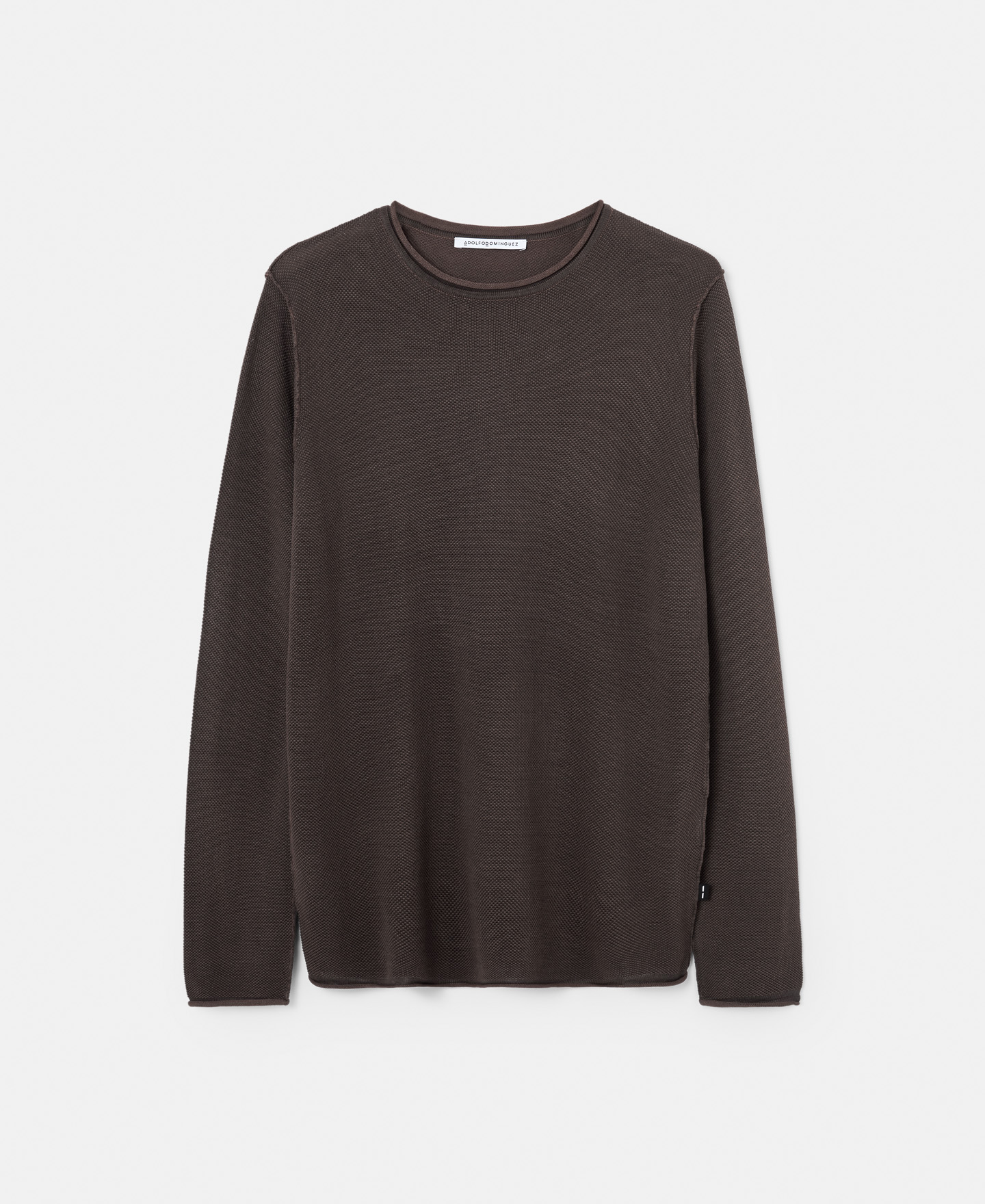 Viscose and cotton knitted T-shirt image number 4