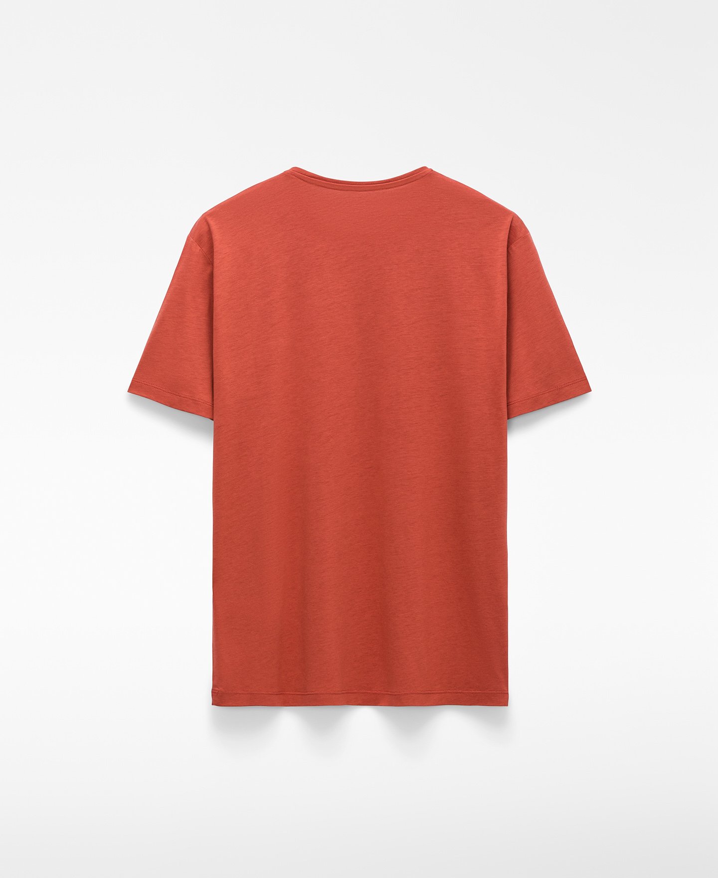 T-Shirt mit normaler Passform aus Lyocell und Baumwolle image number 5