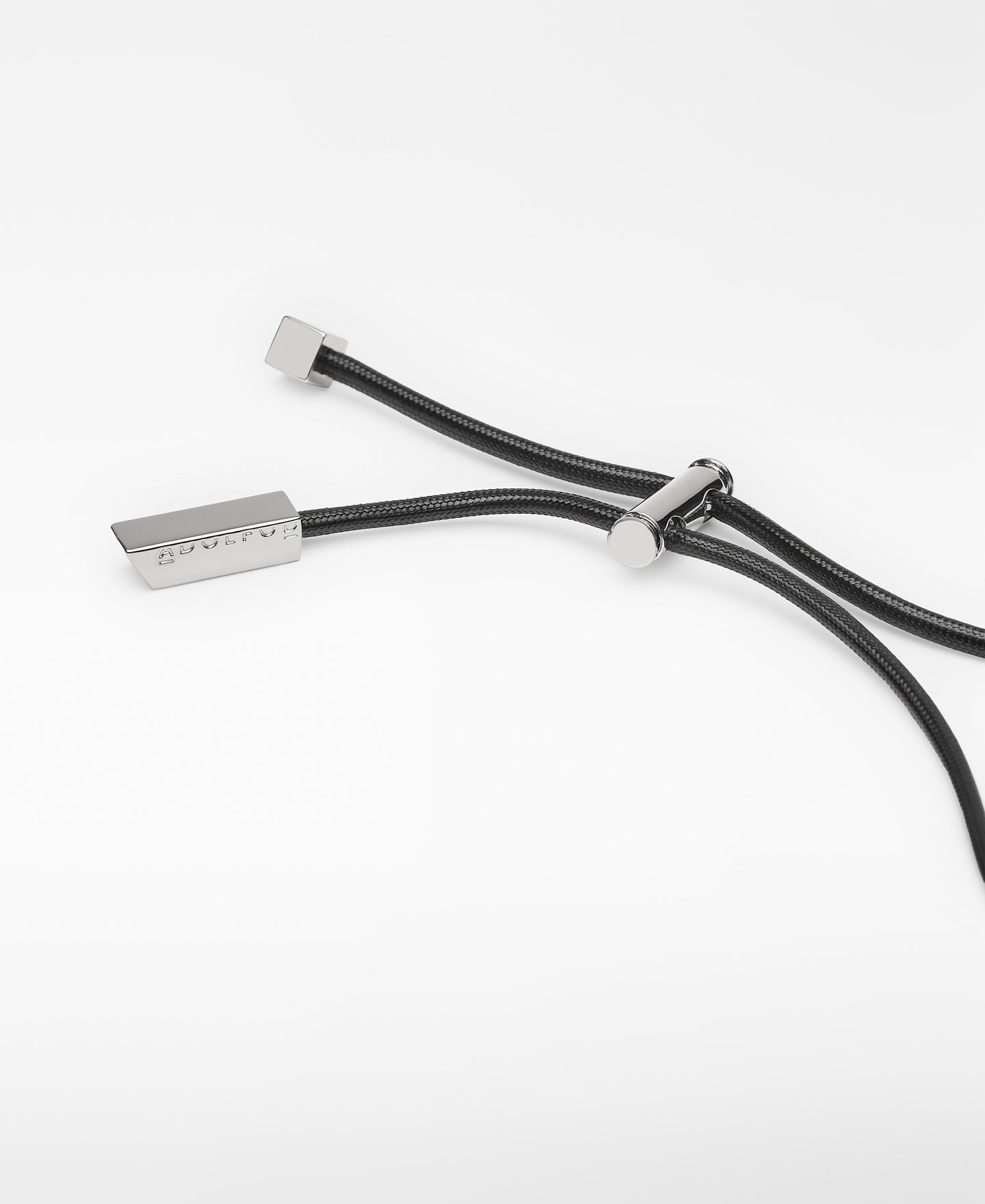 Halskette mit beweglichen Elementen, dreifarbig, aus Harz image number 2