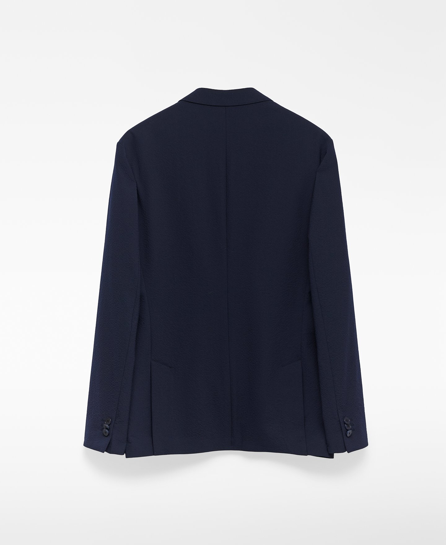 Seersucker tailored blazer image number 5