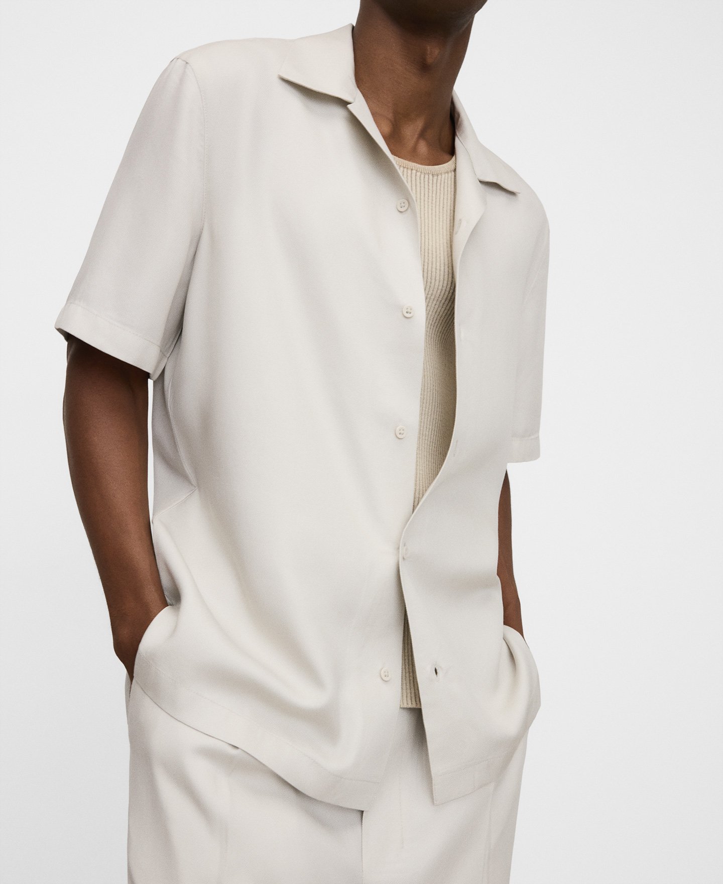 レスポンシブルリヨセルのボウリングカラーシャツ image number 3