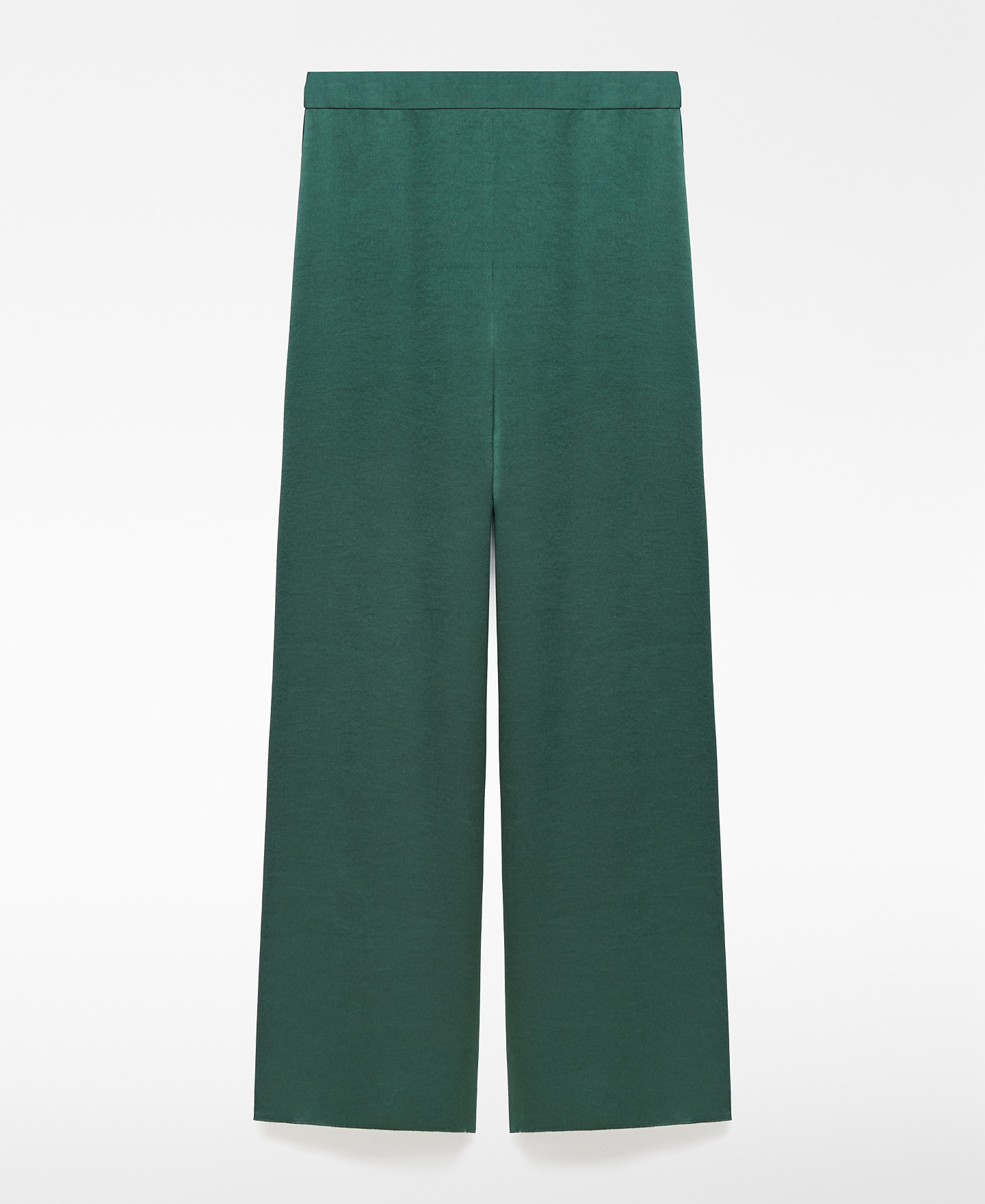 Pantalón satinado pierna ancha mujer image number 4