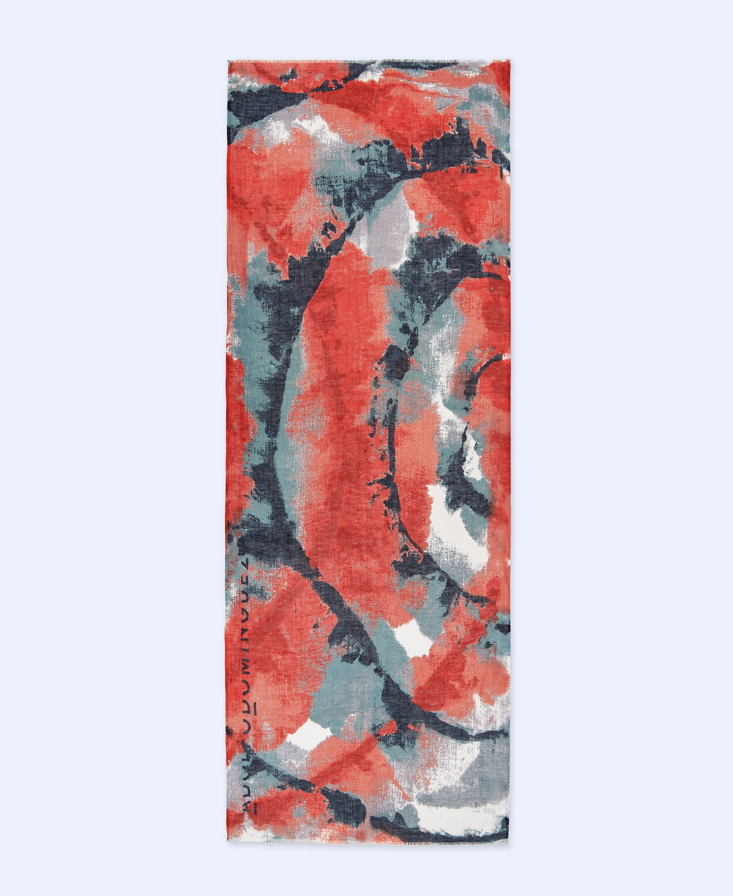 Chal estampado en lino y modal image number 0