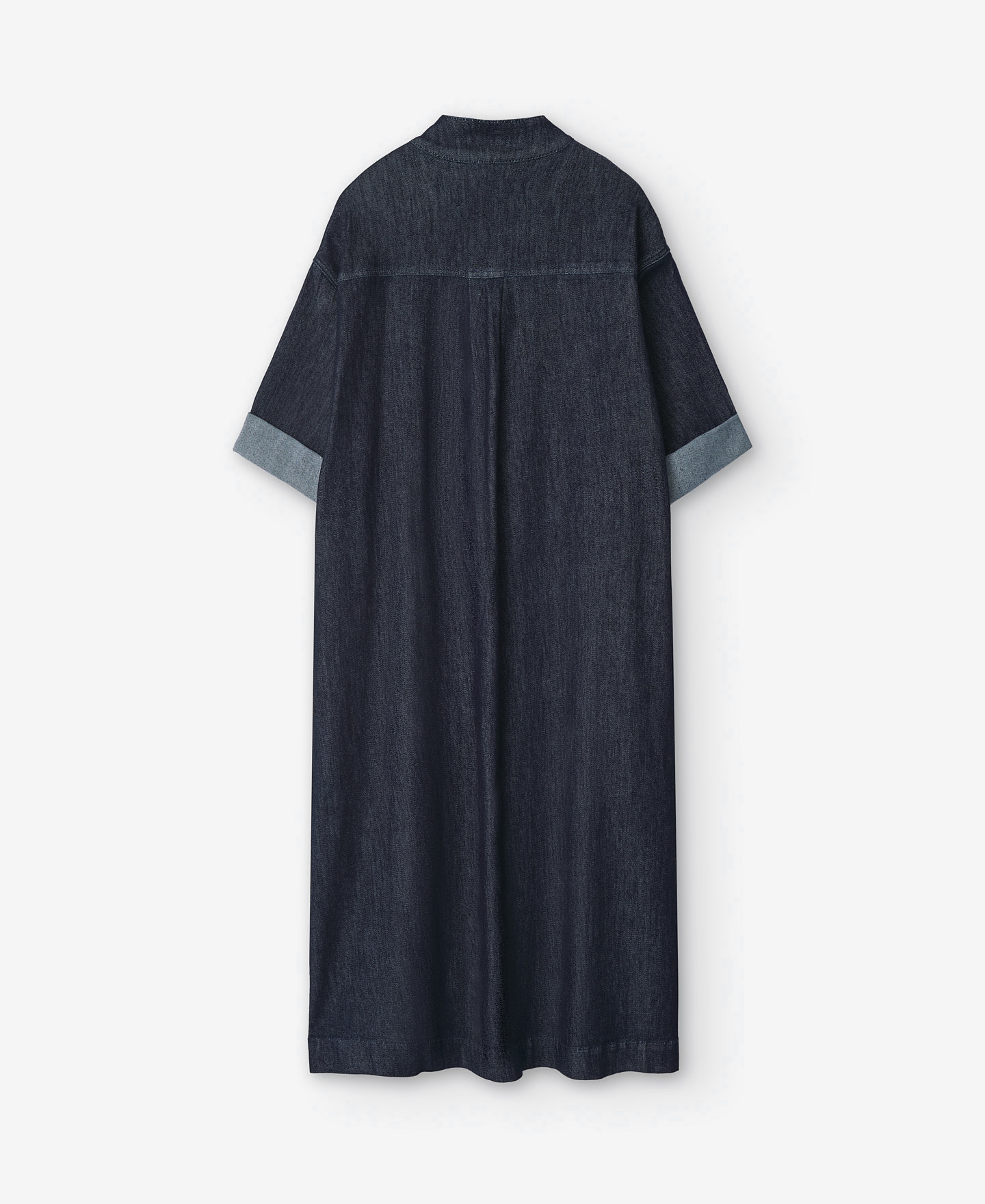 Vestido camisero denim image number 5