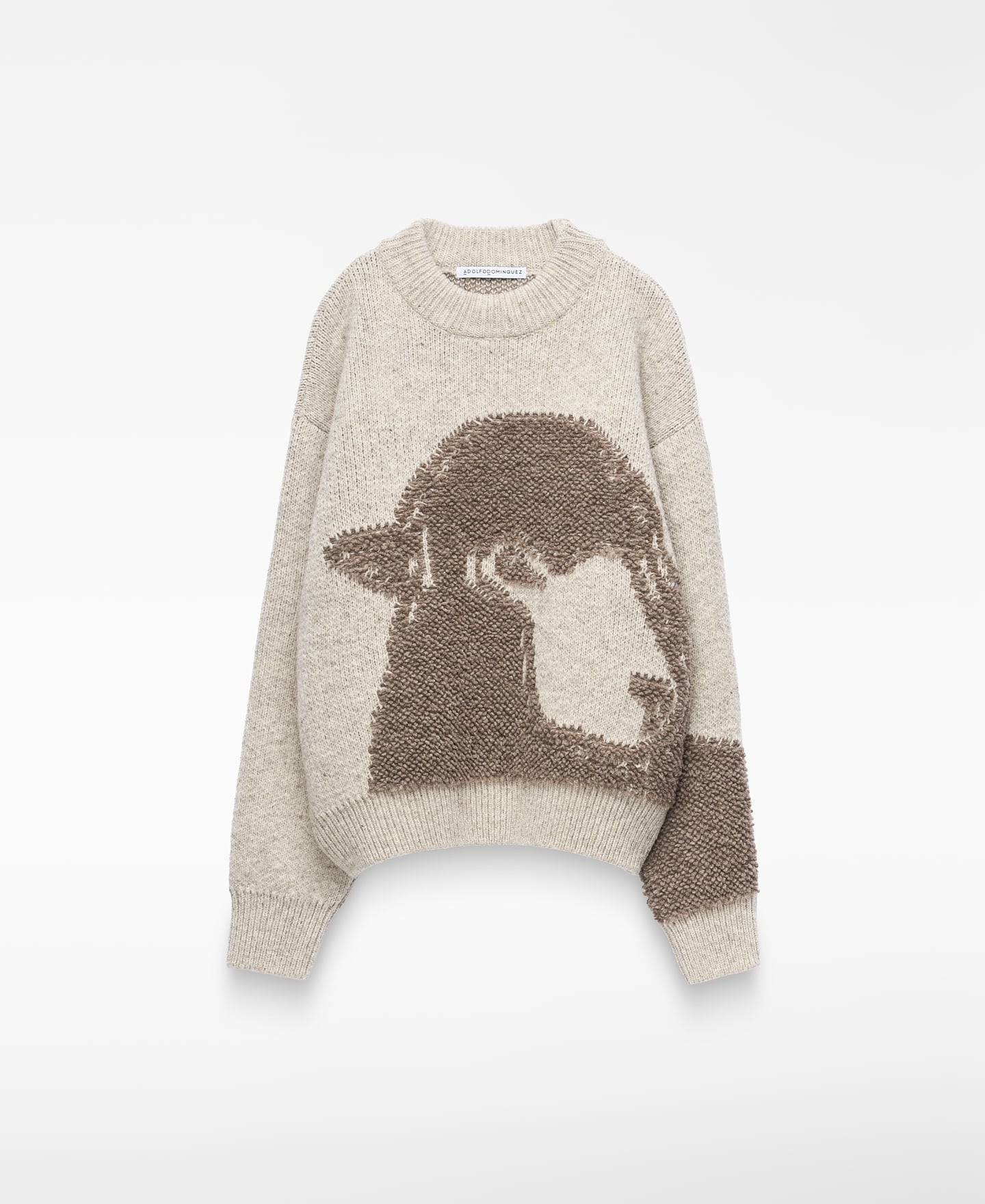Oversize Spanish wool sweater image number 4