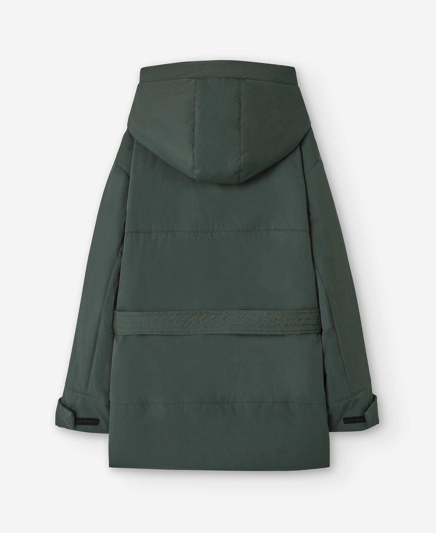 Parka en polyester recyclé vert femme image number 5
