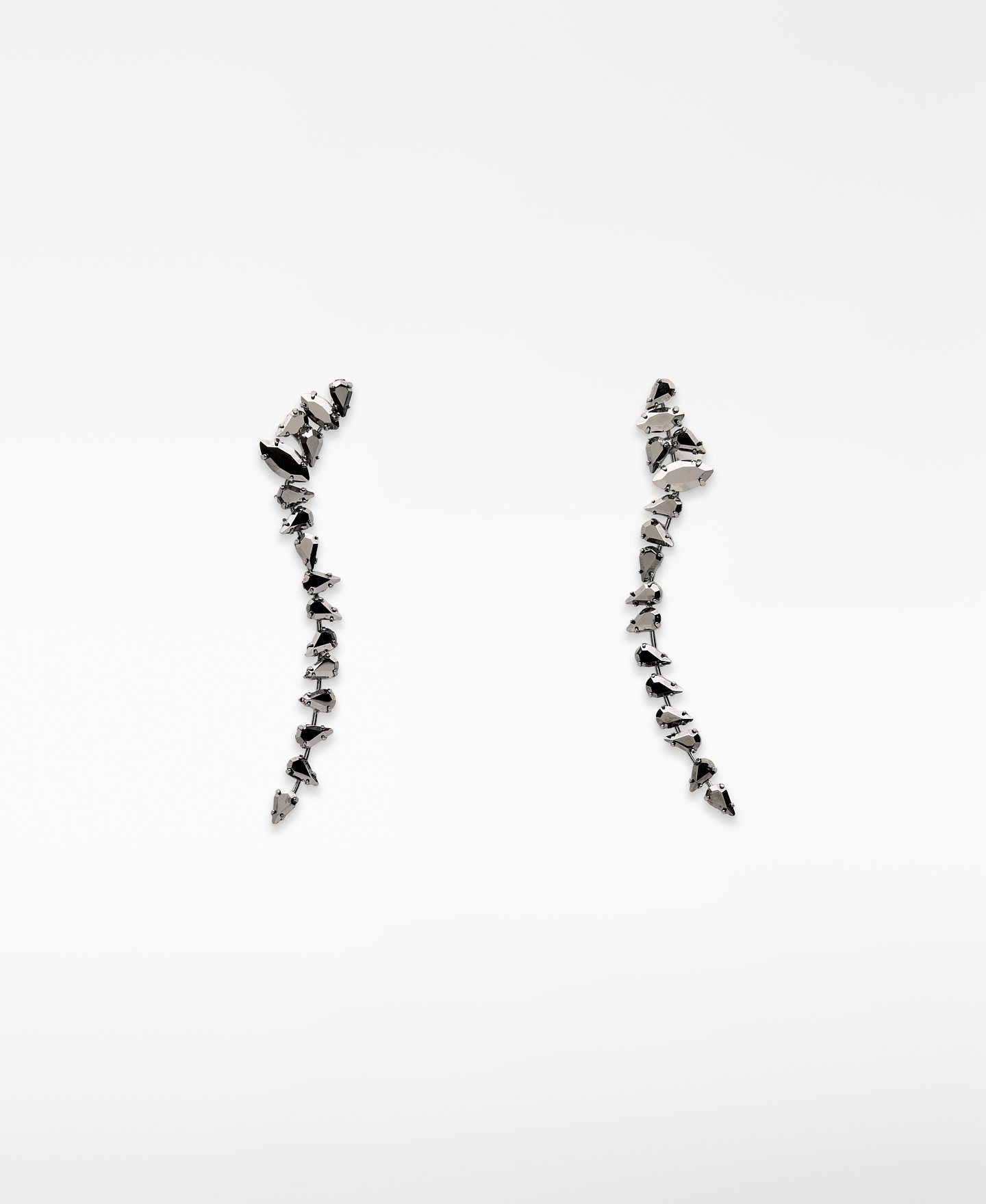 Set crystal earrings woman image number 0