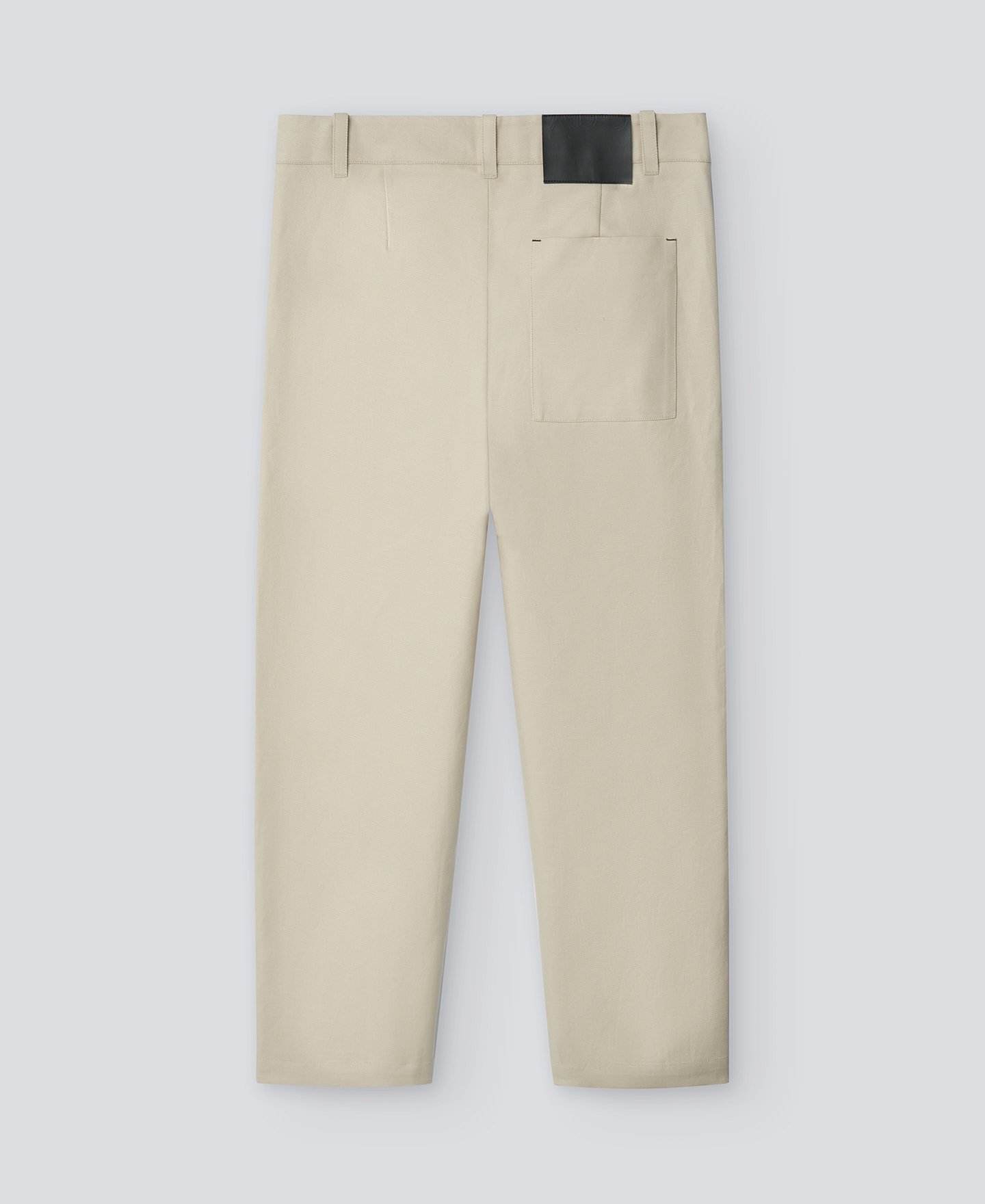 Cotton linen trousers for man image number 5