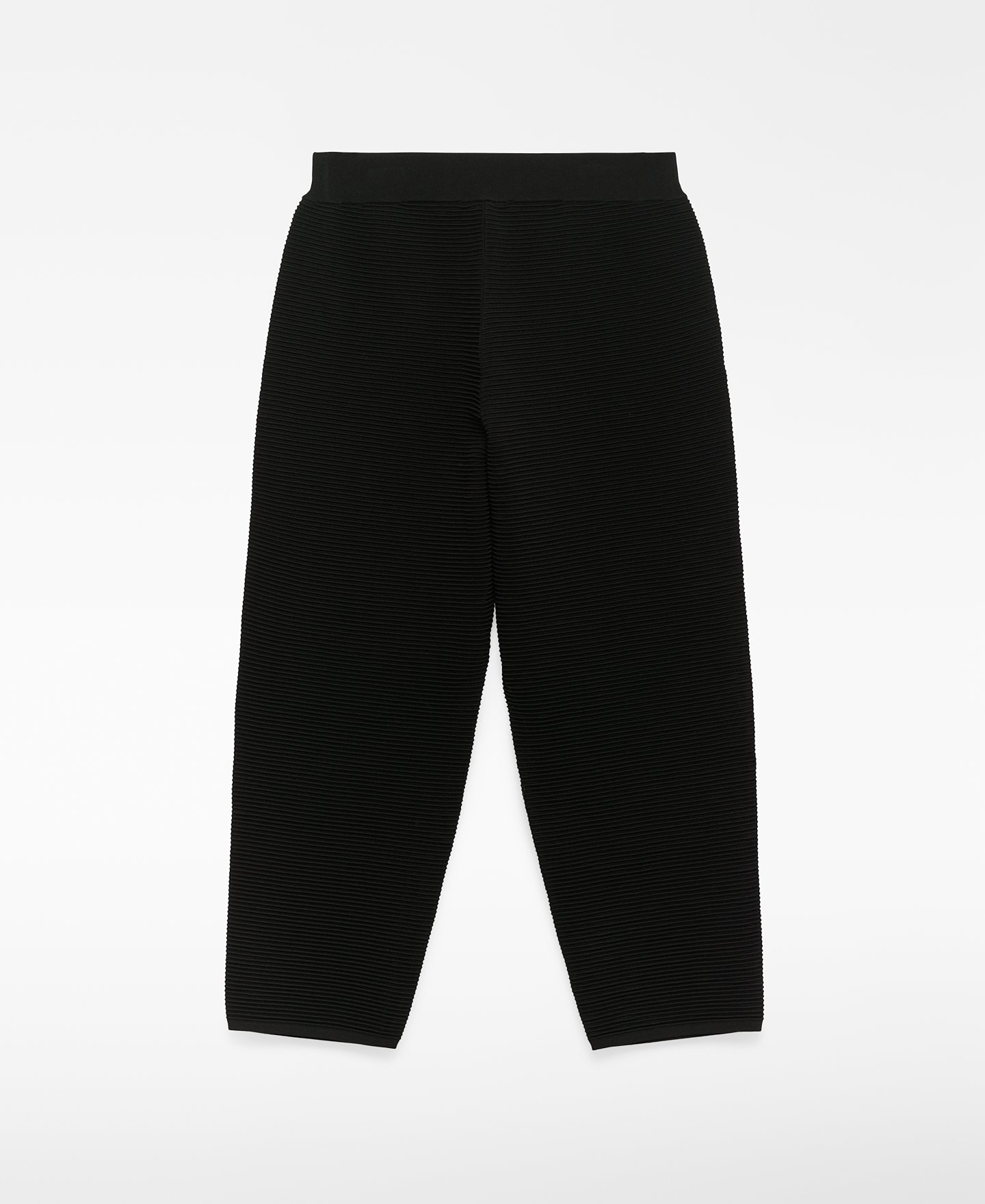Barrel fit structured trousers woman image number 5